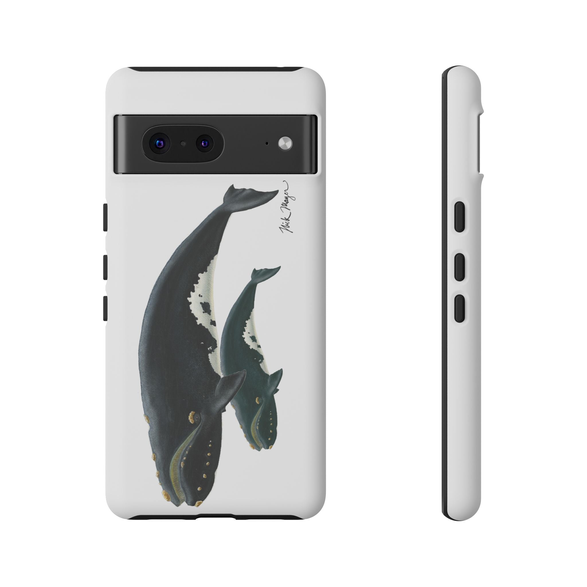 Mother & Calf Right Whale Phone Case (Samsung)