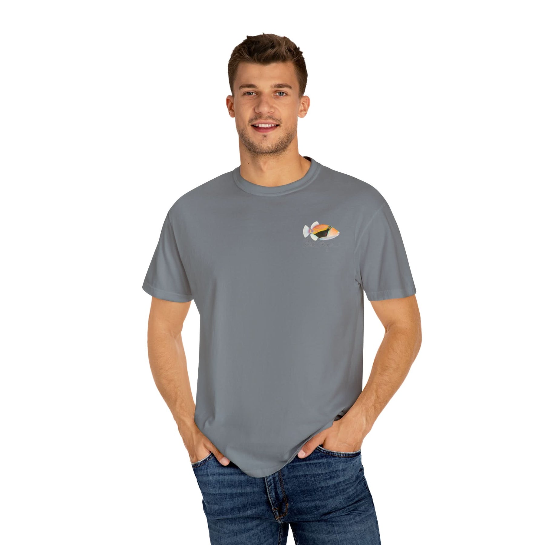 Humuhumu Premium Front & Back Comfort Colors Tee