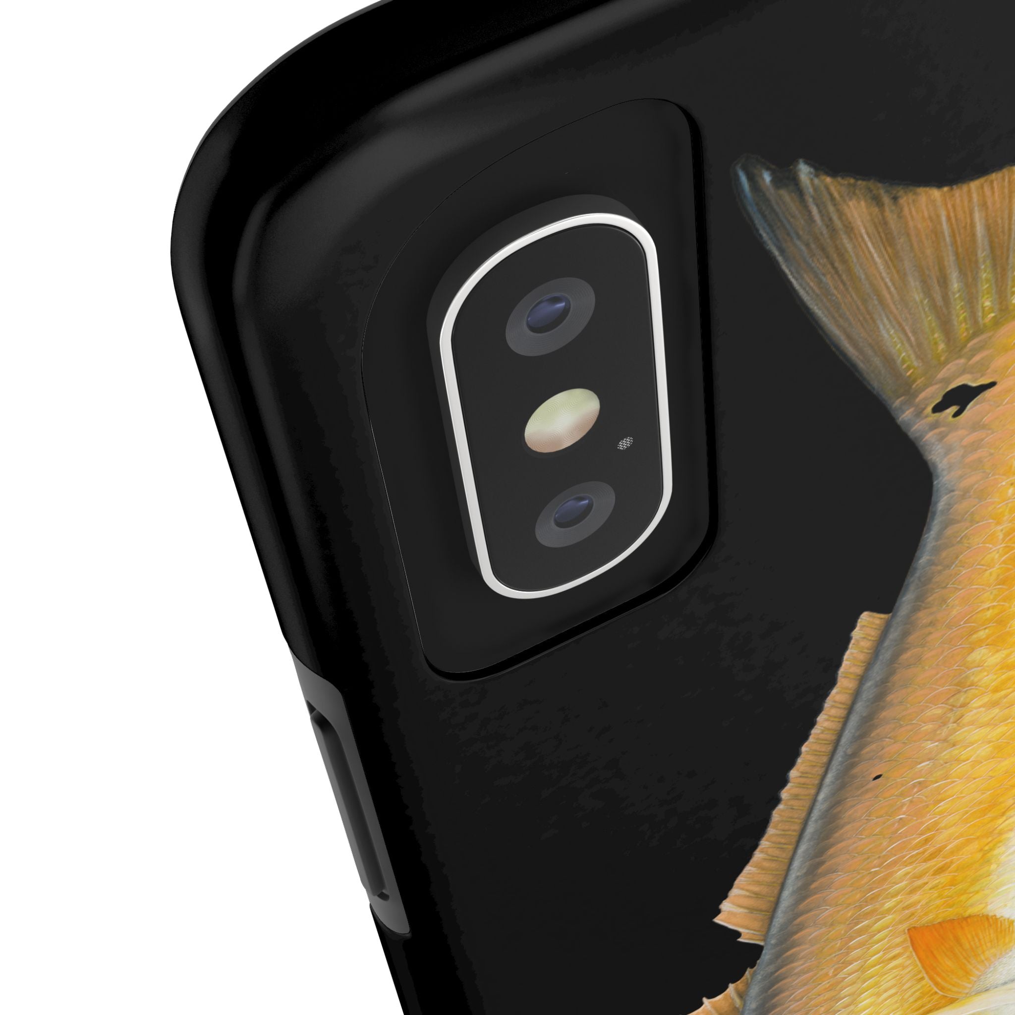 Bull Redfish Black Phone Case (iPhone)