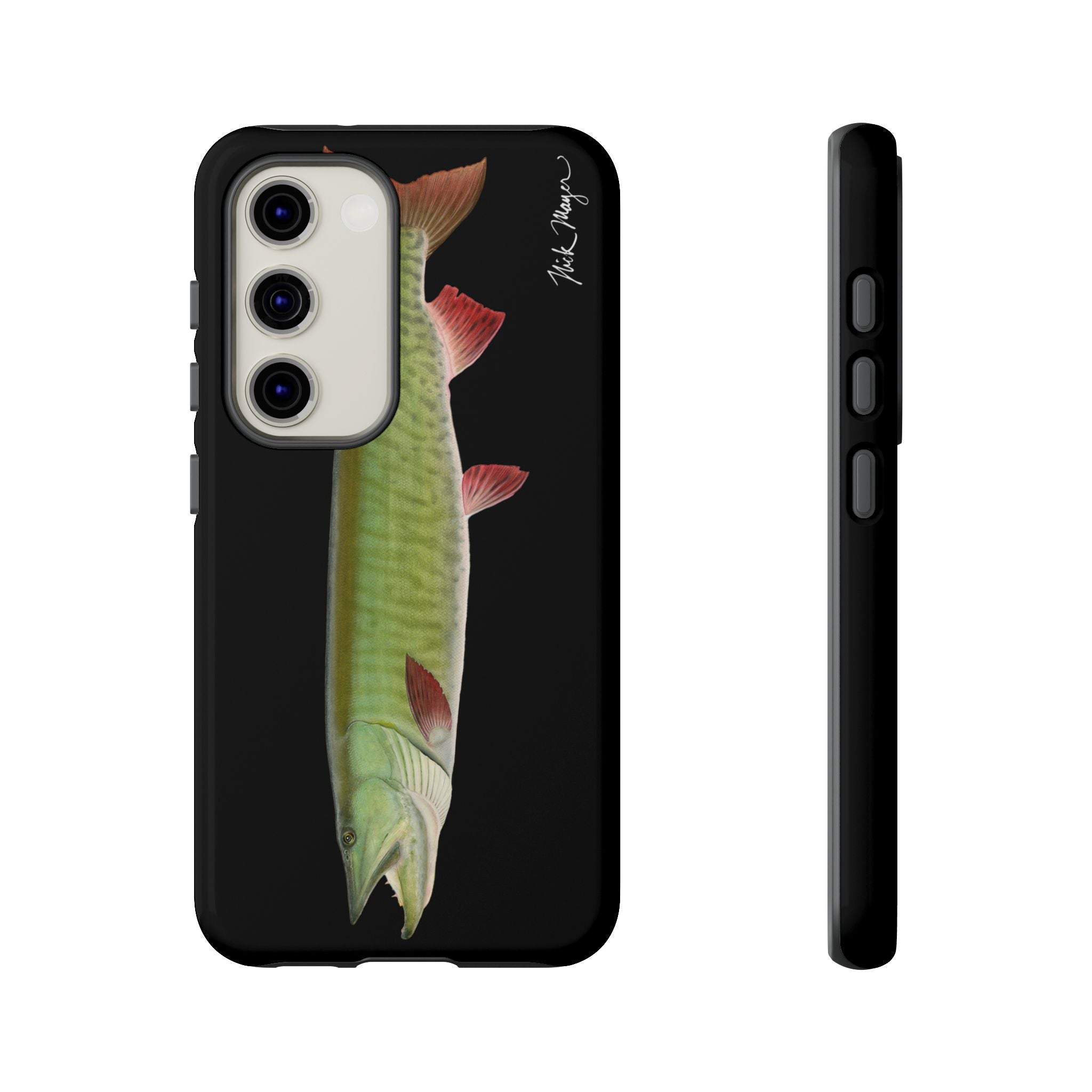 Trophy Muskie Black Phone Case (Samsung)