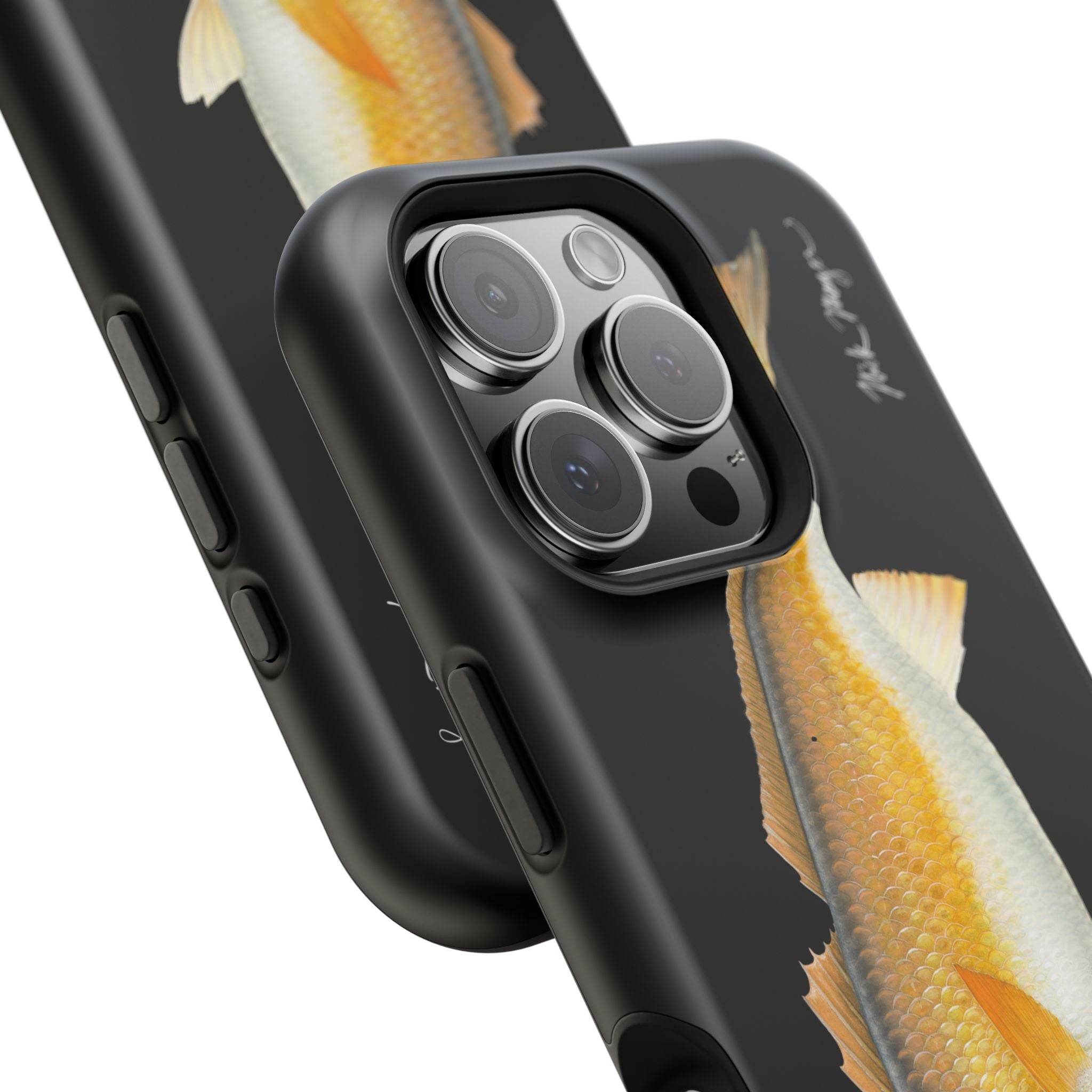 Bull Redfish MagSafe Black iPhone Case