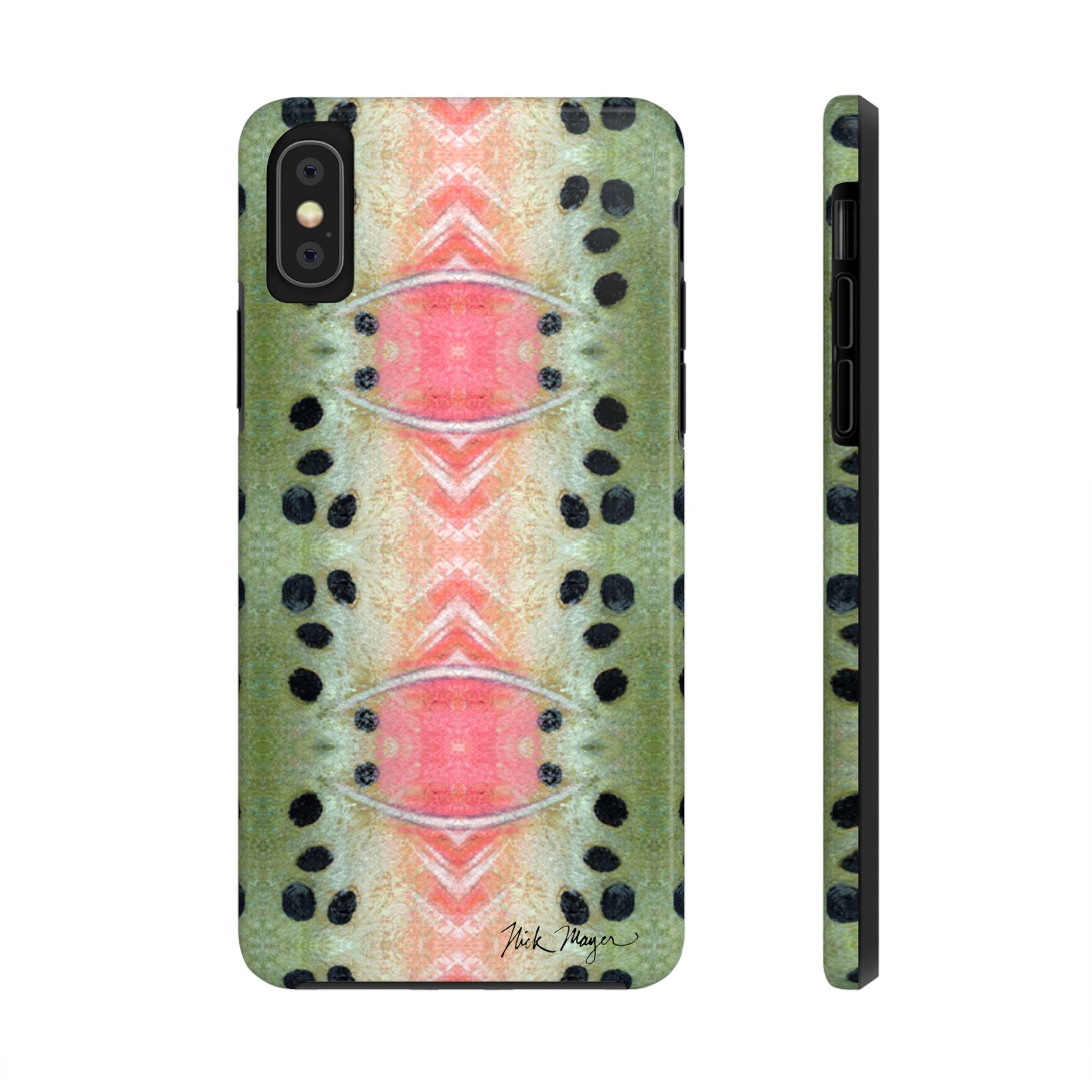 Rainbow Trout Pattern Phone Case (iPhone)