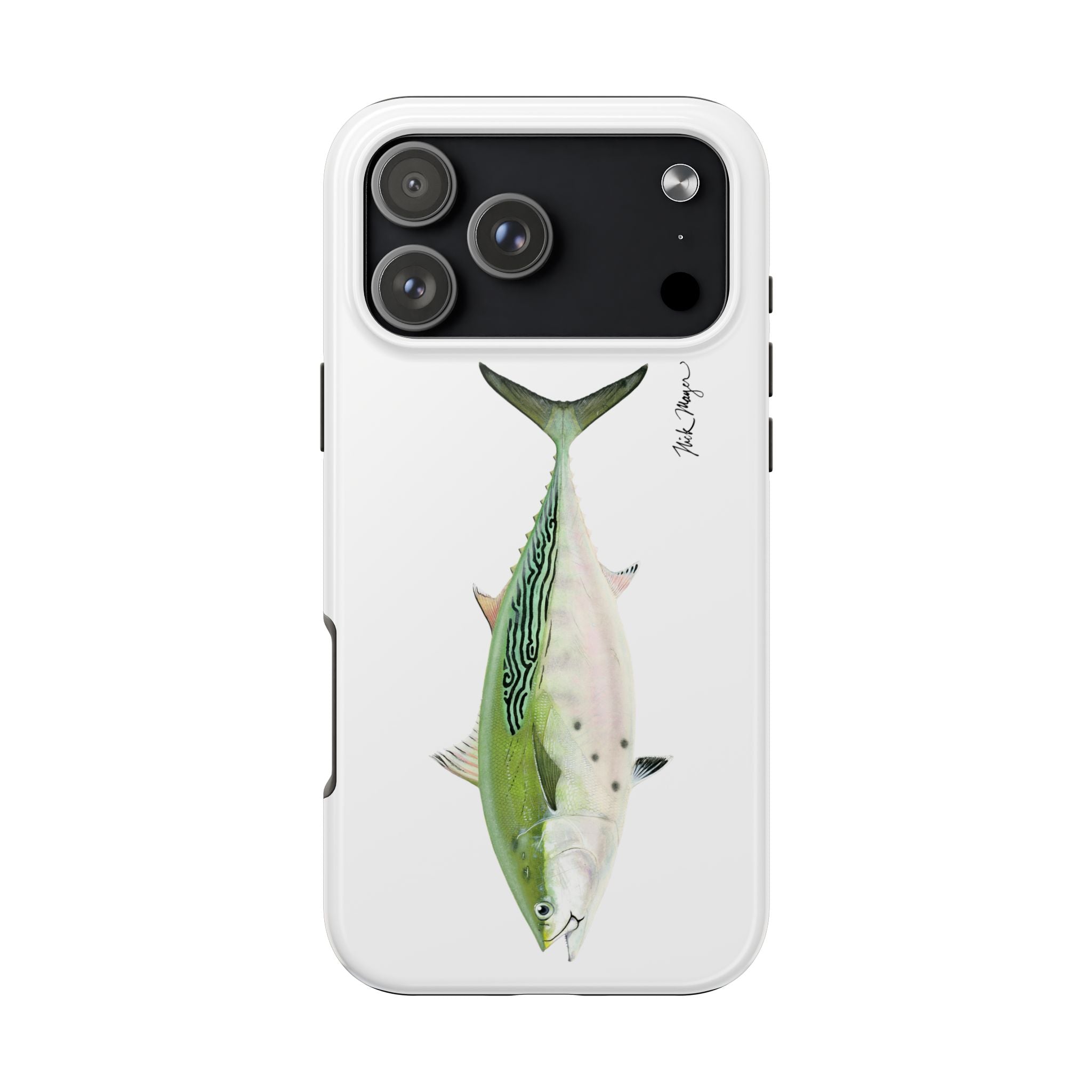 Albie White Phone Case (iPhone)