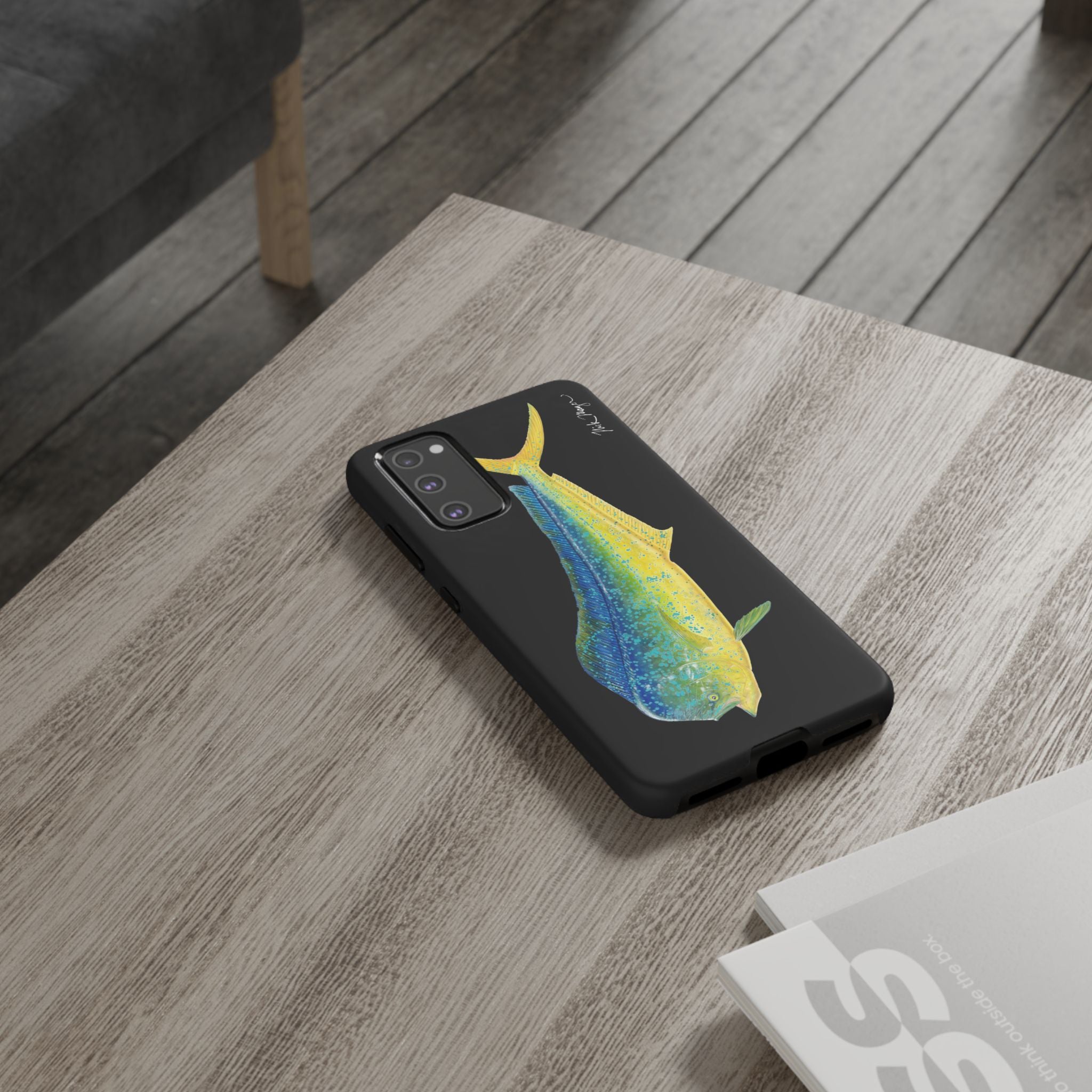 Bull Mahi Black Phone Case (Samsung)