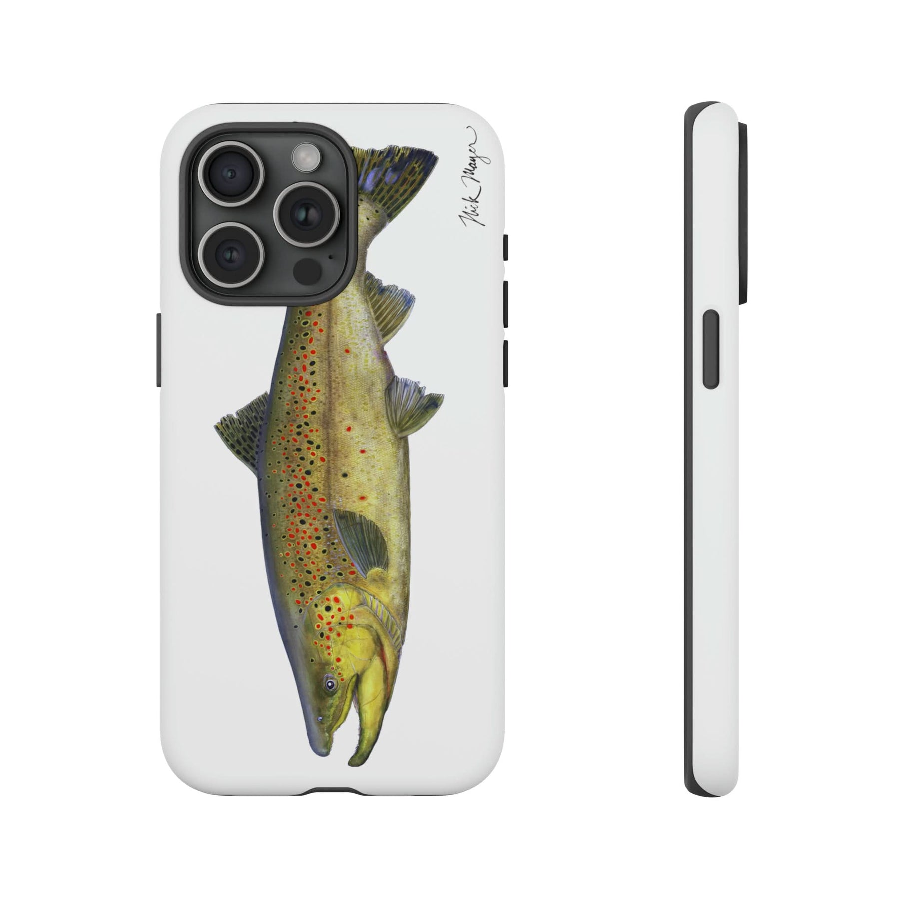 Brown Trout iPhone 15 Case