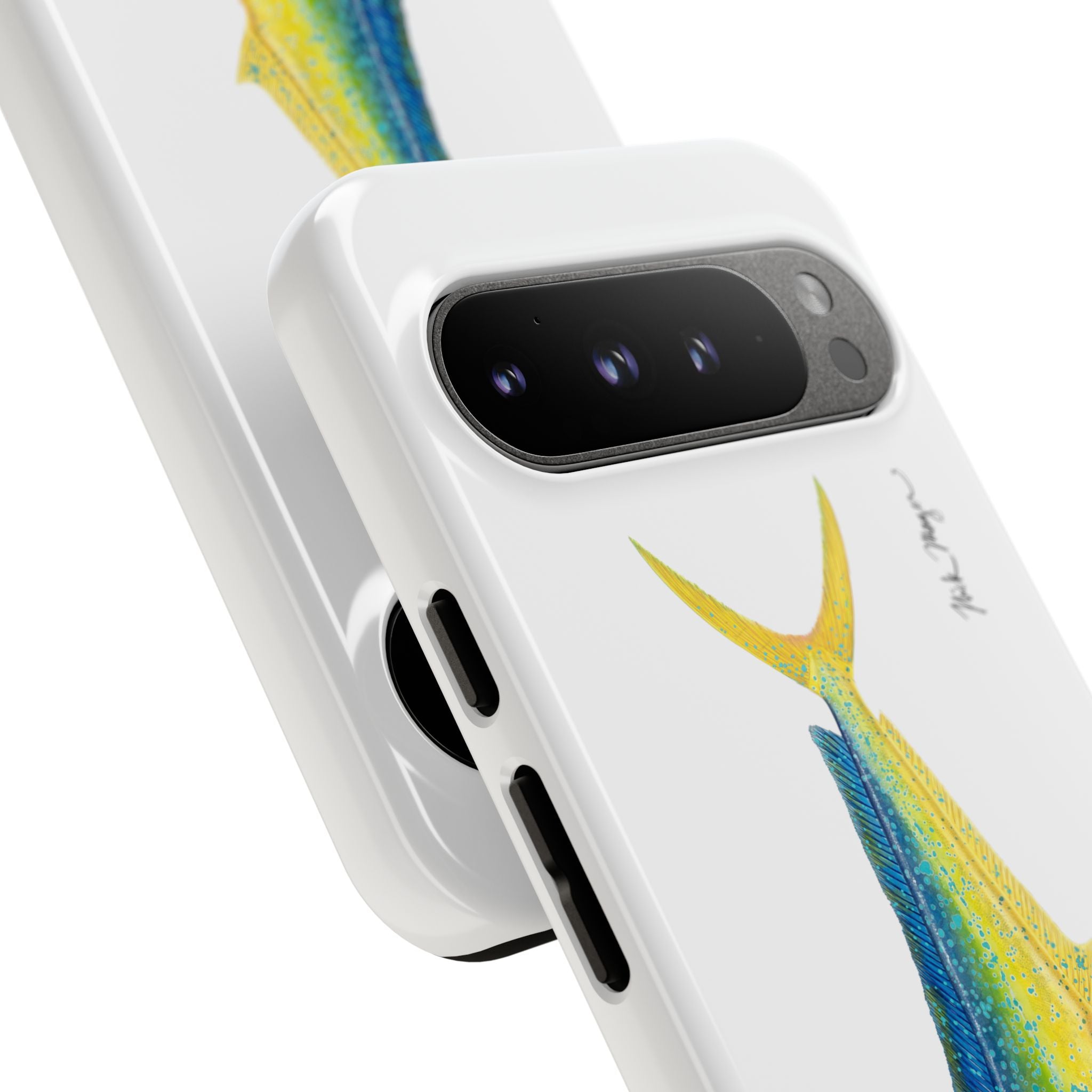 Bull Mahi White Phone Case (Samsung)