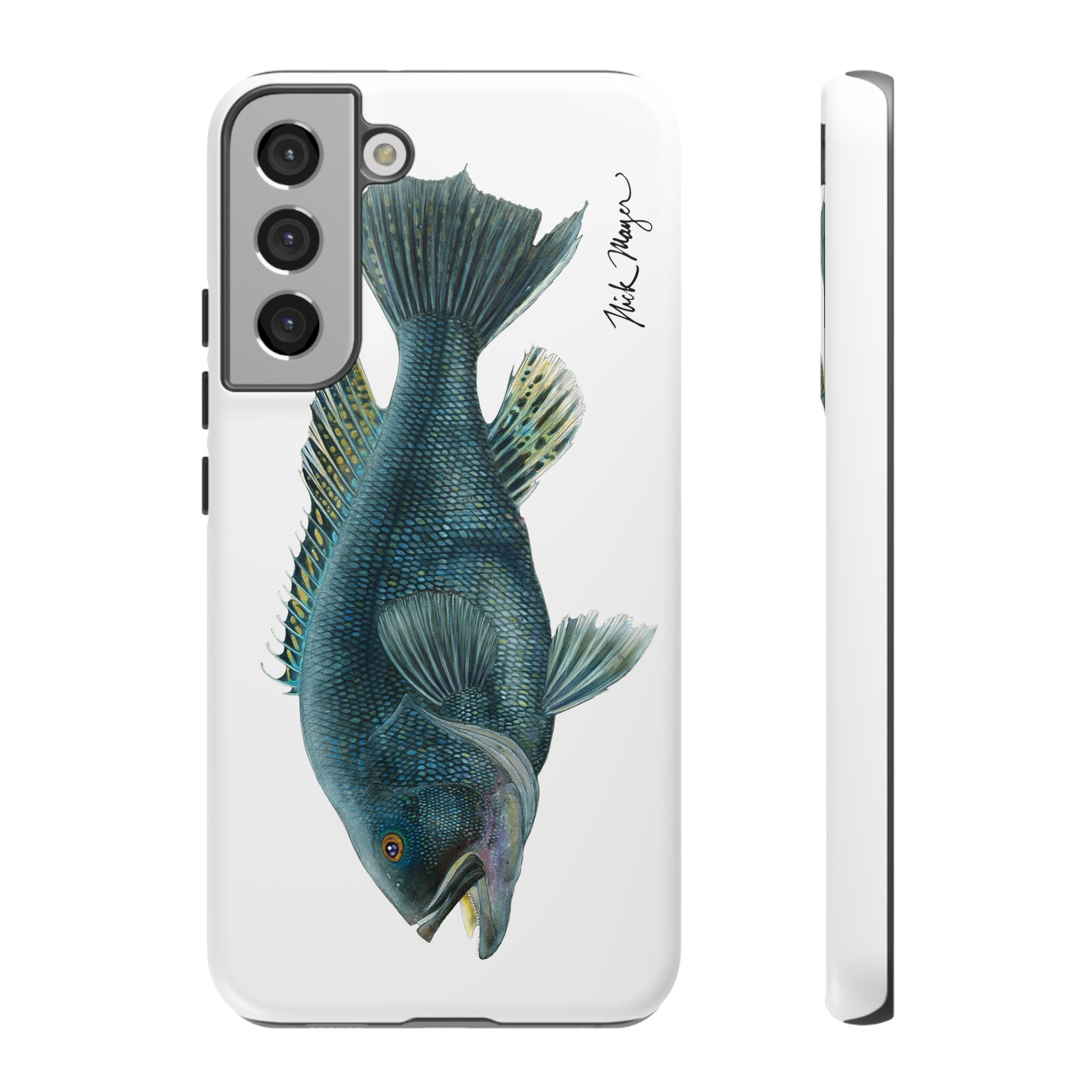 Black Sea Bass Phone Case (Samsung) Printify