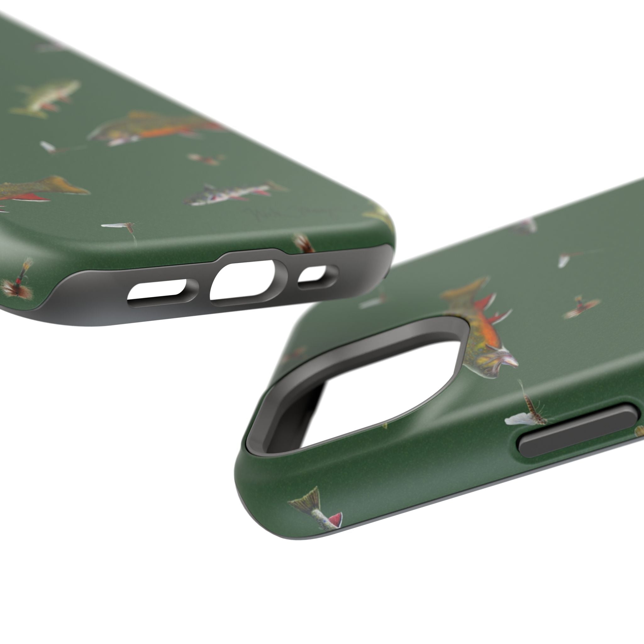 Trout and Flies MagSafe iPhone Case