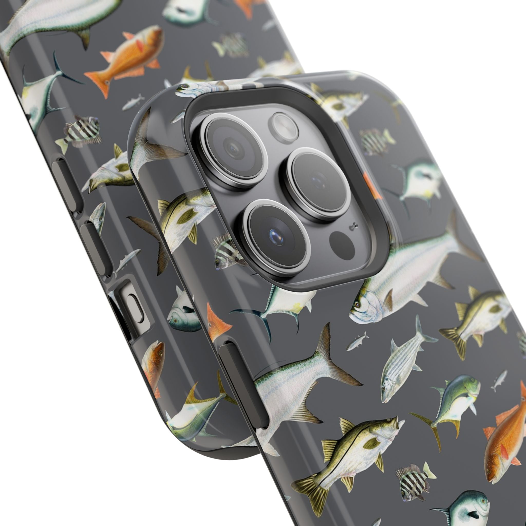 NEW Southern Fish Grey MagSafe iPhone Case