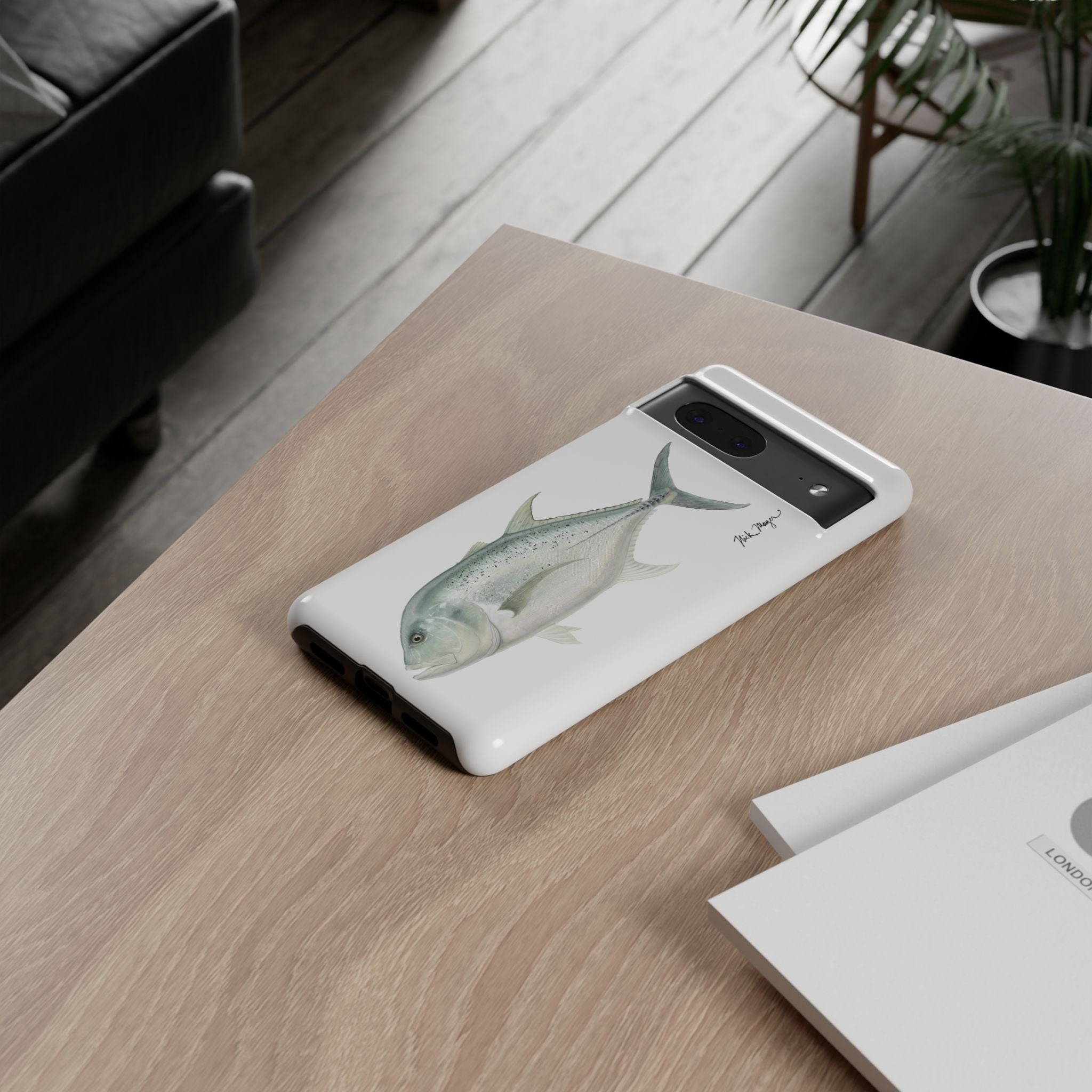 Boss GT White Phone Case (Samsung)