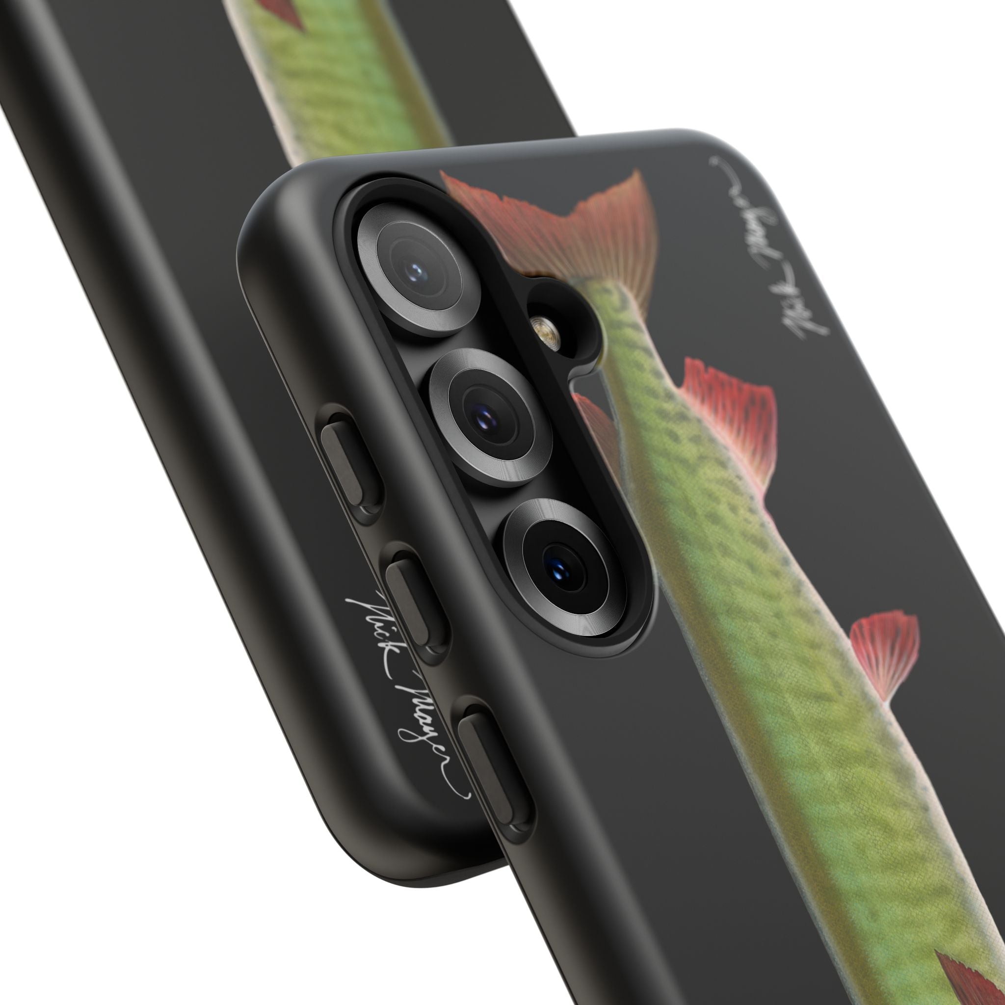 Trophy Muskie Black Phone Case (Samsung)