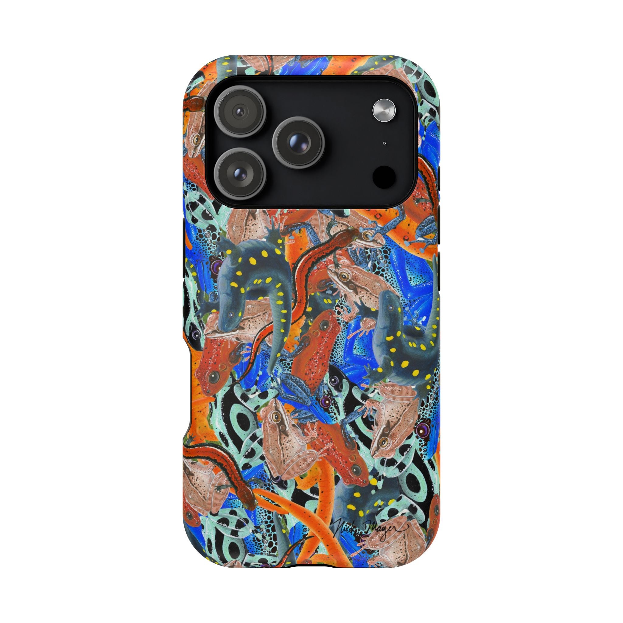 Frogs and Salamanders MagSafe iPhone Case