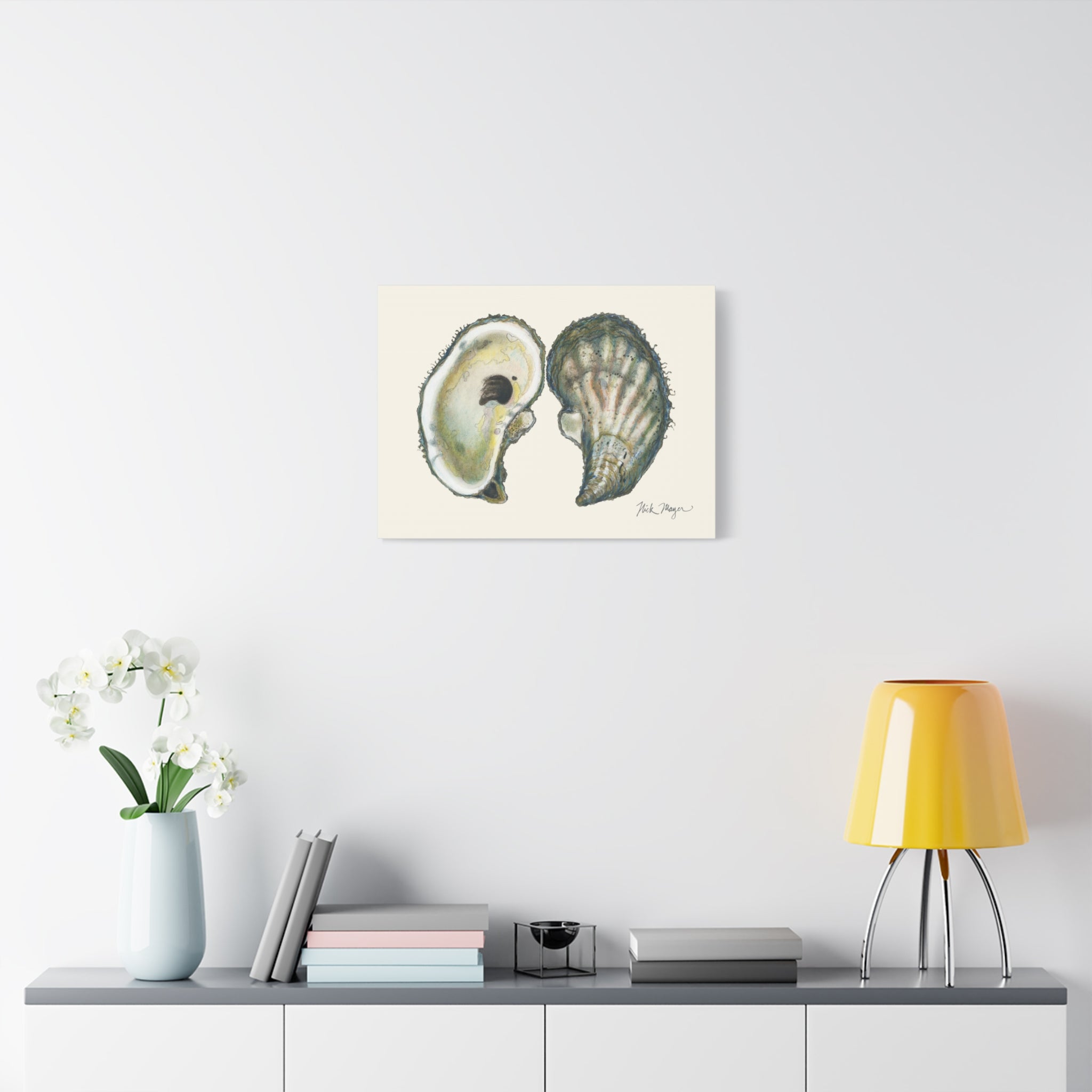 Atlantic Oysters I Canvas Print
