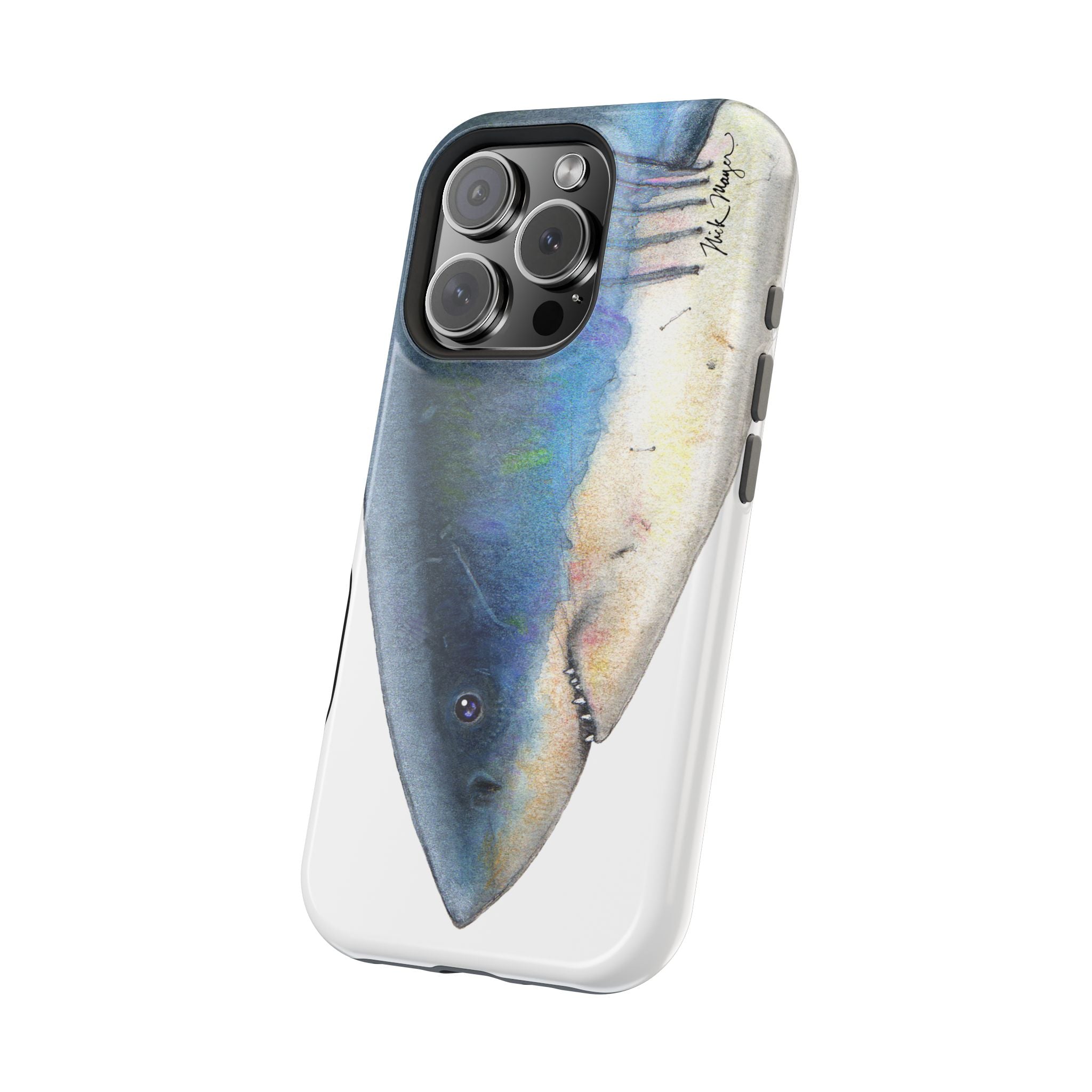 Great White Shark Face MagSafe iPhone Case