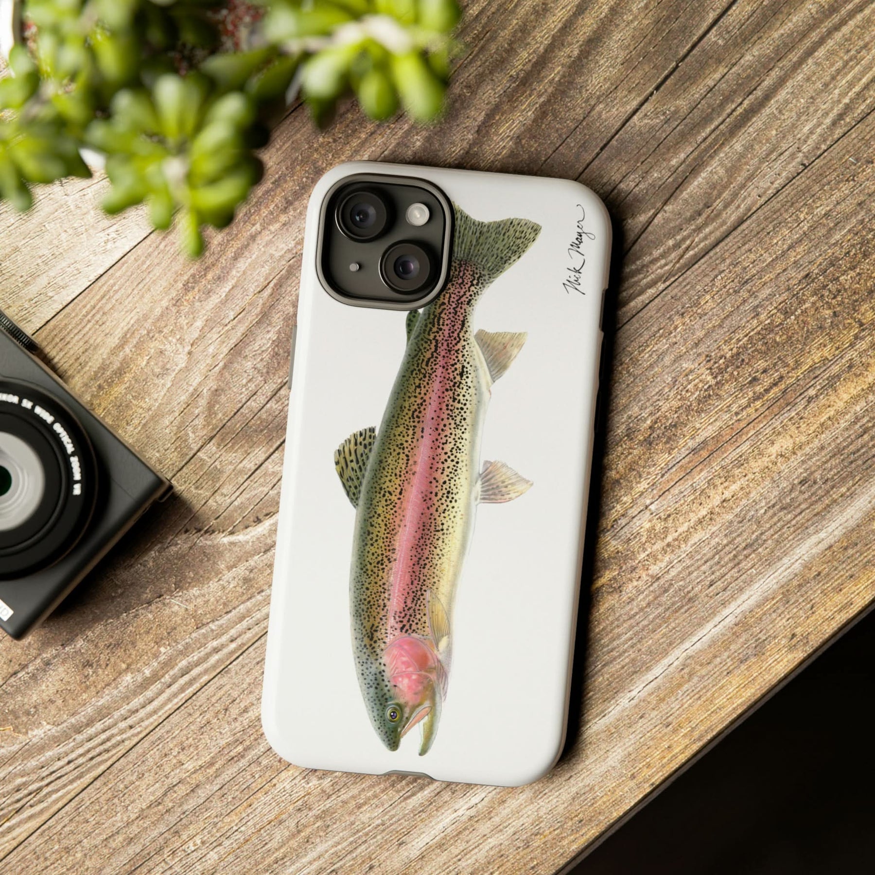 Rainbow Trout iPhone 15 Case