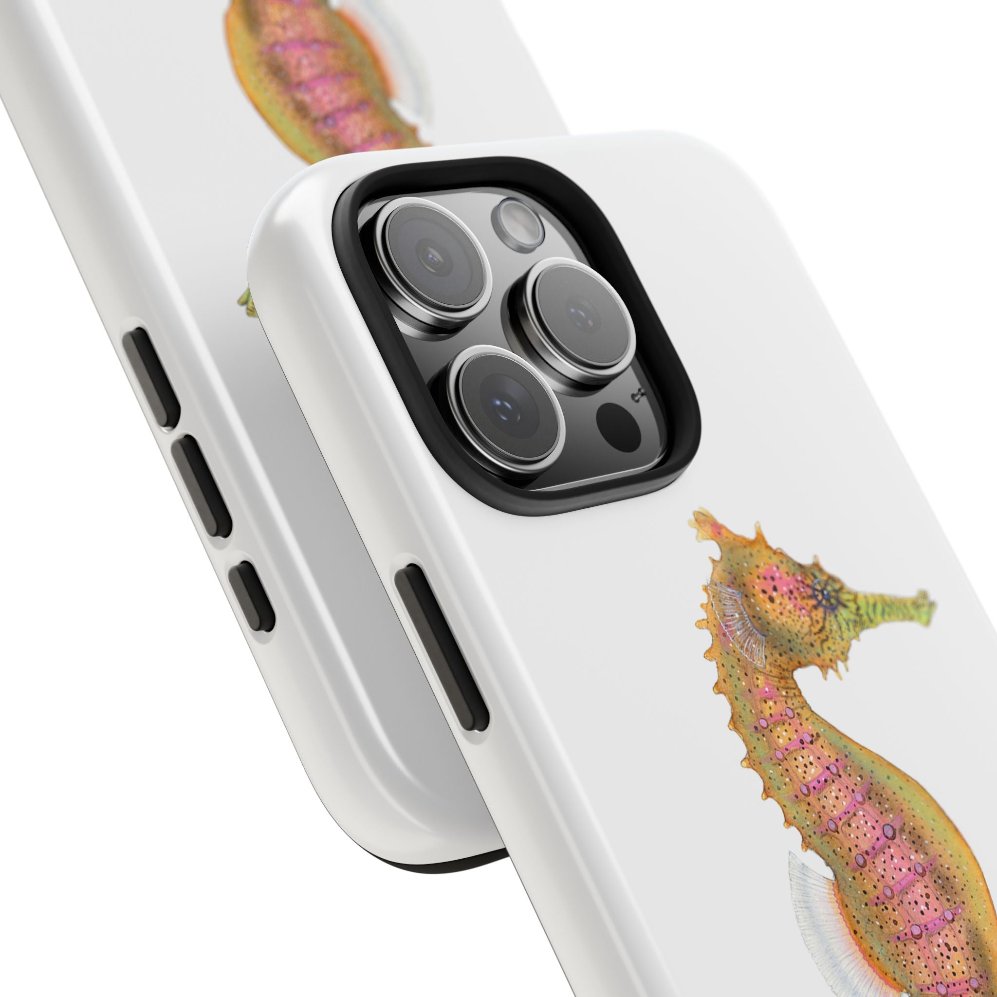 Pink Seahorse Phone Case (iPhone)