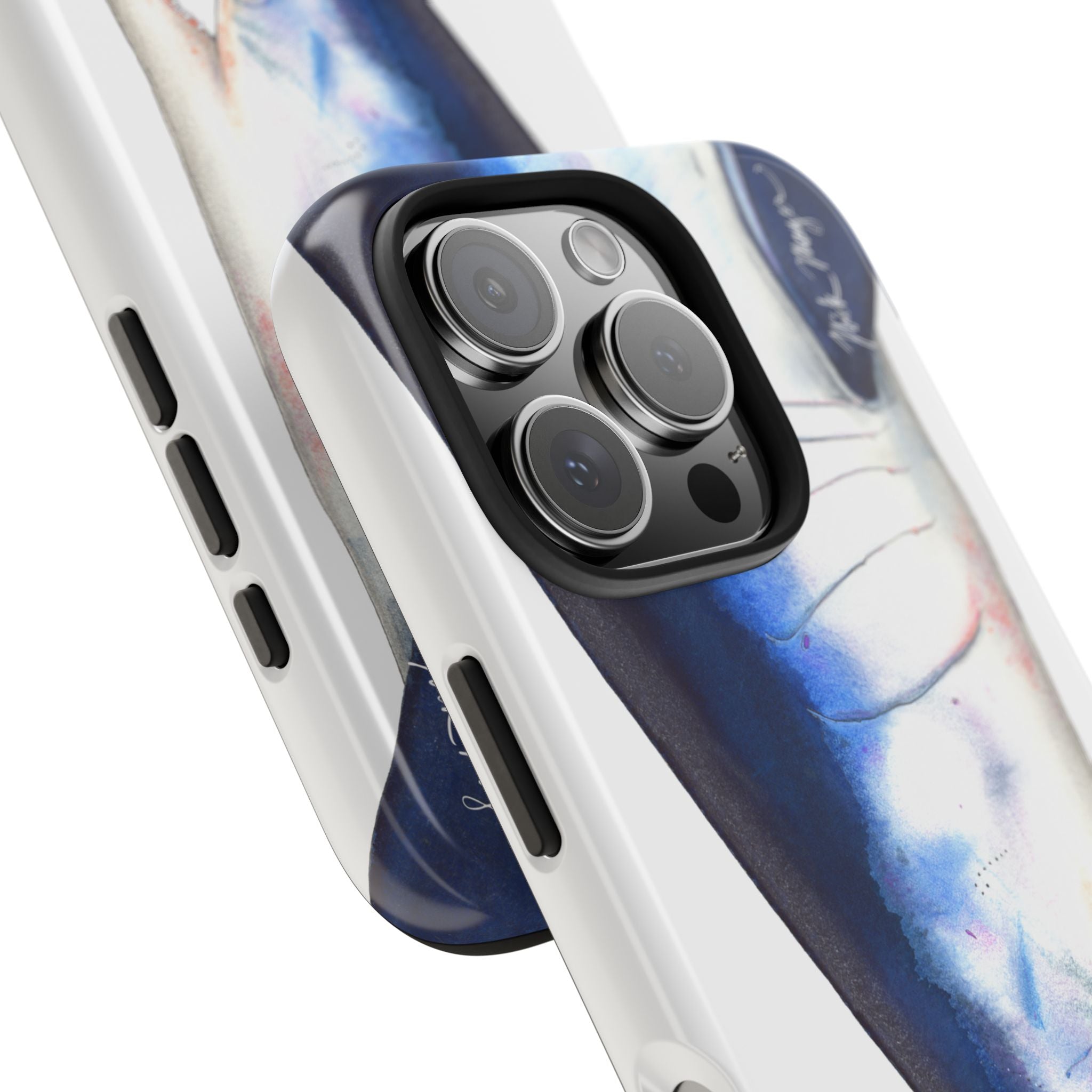 Mako Shark Face White Phone Case (iPhone)