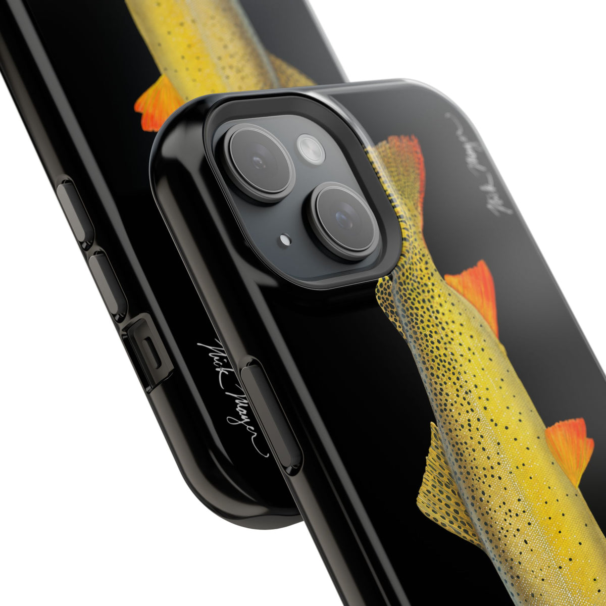 Cutthroat Trout 1 Black MagSafe iPhone Case Printify
