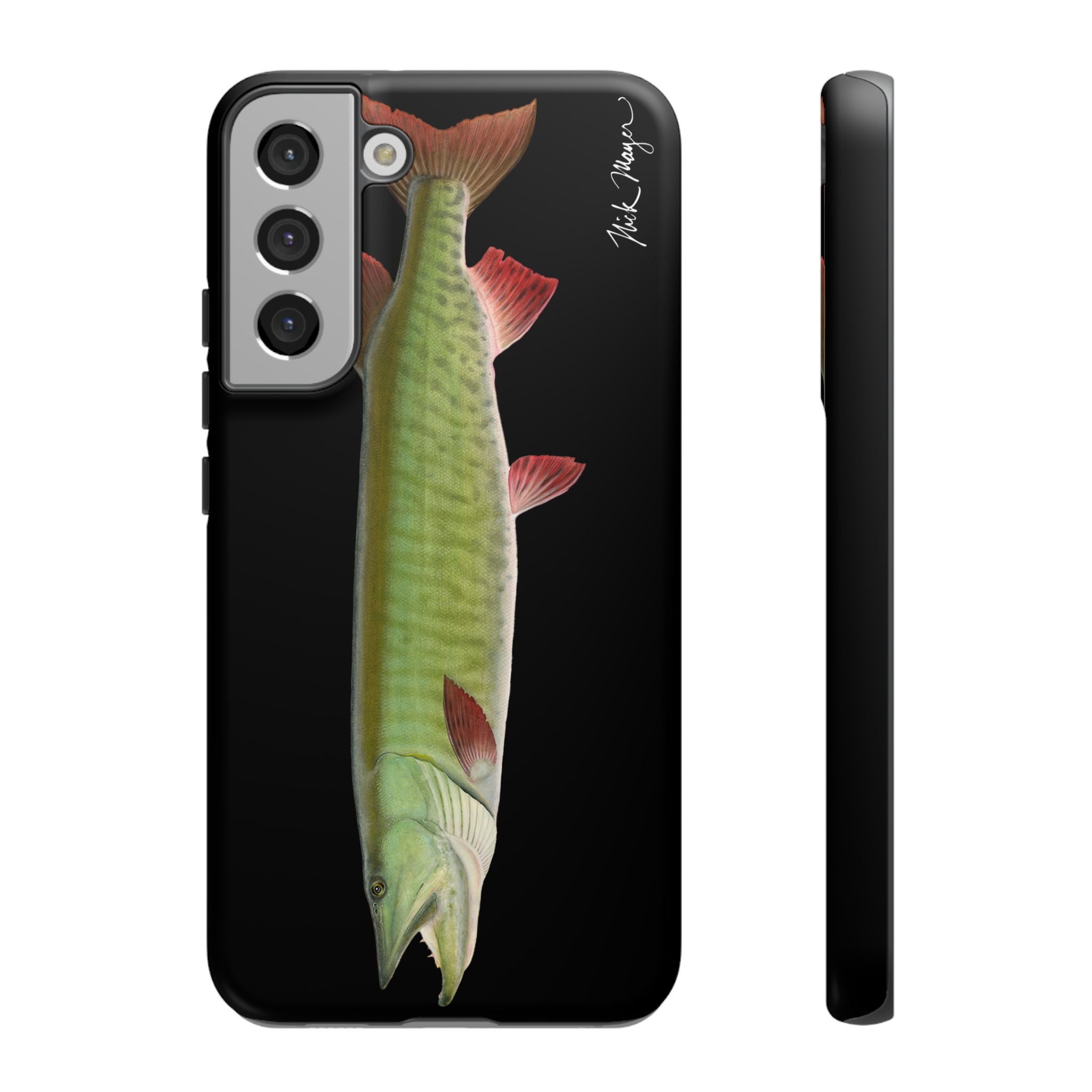 Trophy Muskie Black Phone Case (Samsung)