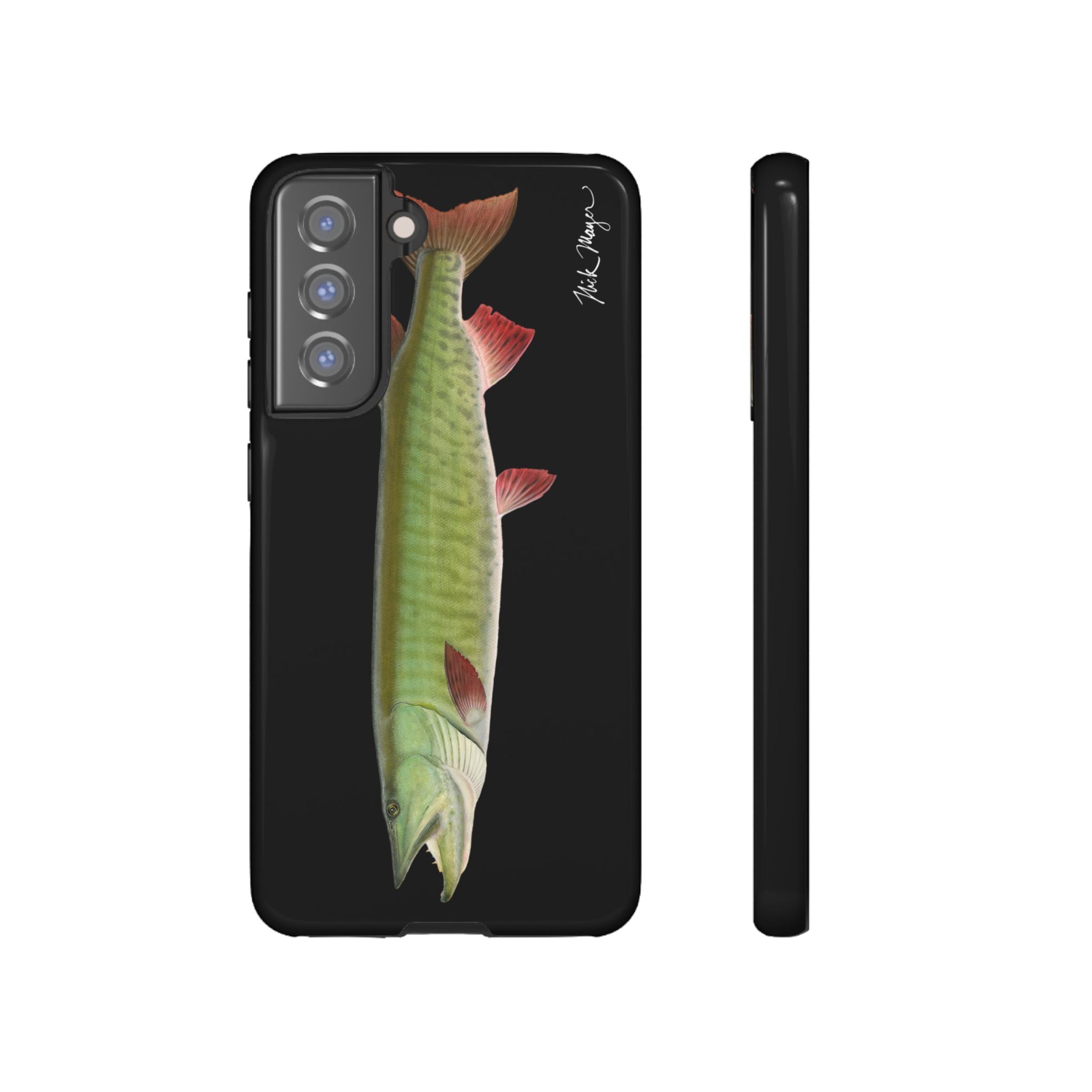 Trophy Muskie Black Phone Case (Samsung)