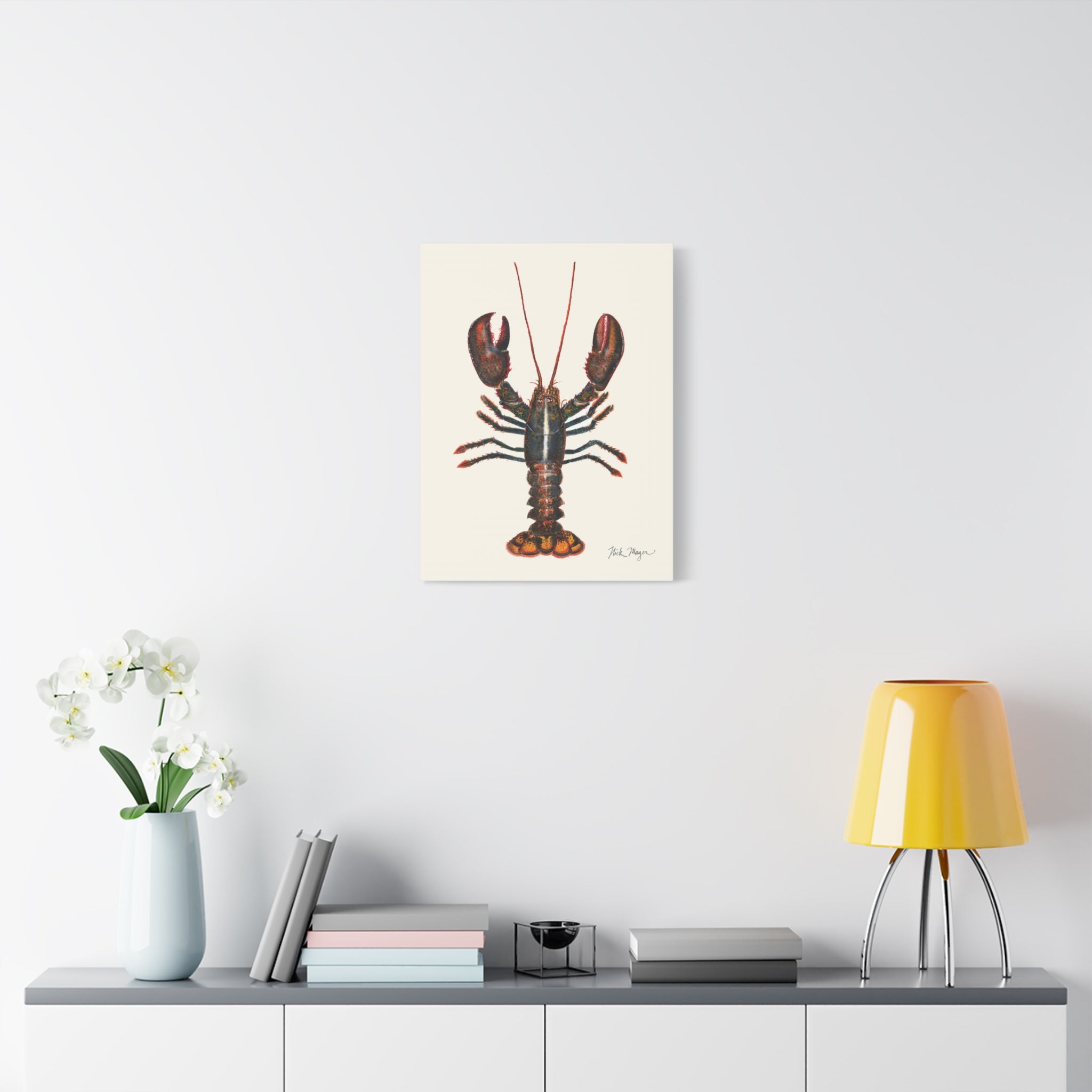 Northern Lobster Canvas Print