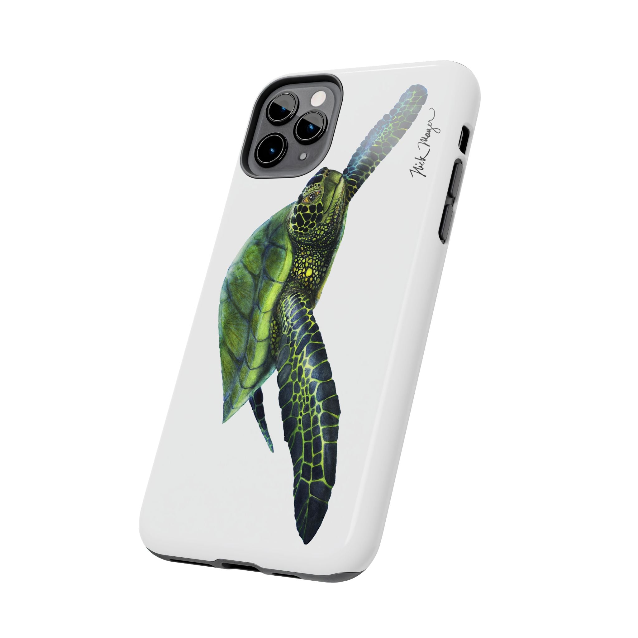 Green Sea Turtle Phone Case (iPhone)