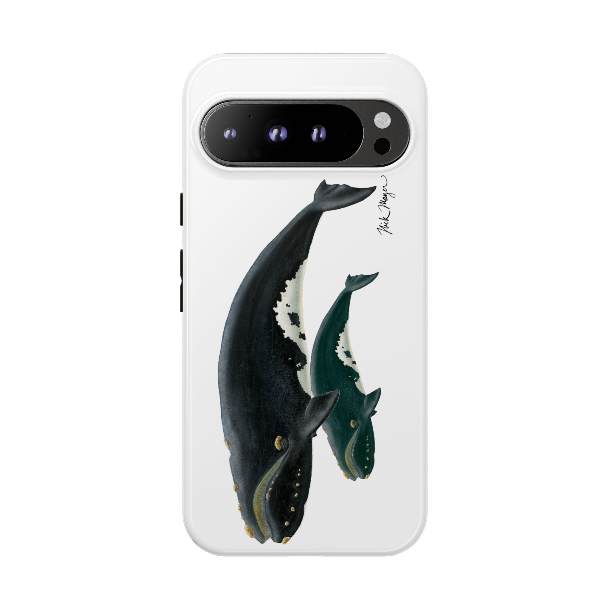 Mother & Calf Right Whale Phone Case (Samsung)