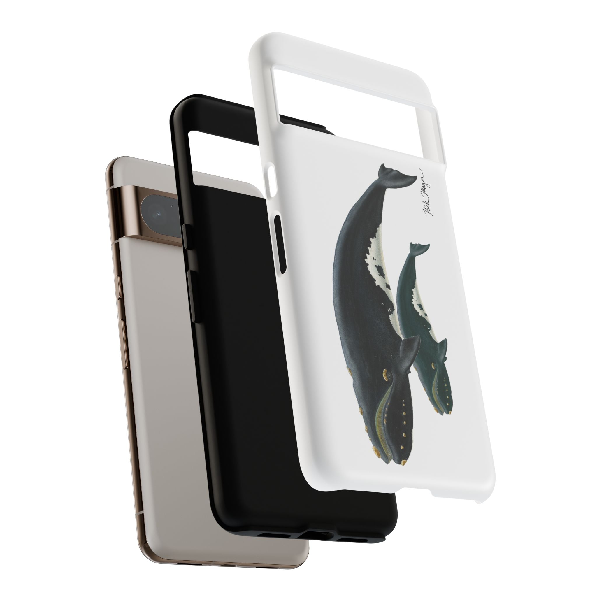 Mother & Calf Right Whale Phone Case (Samsung)