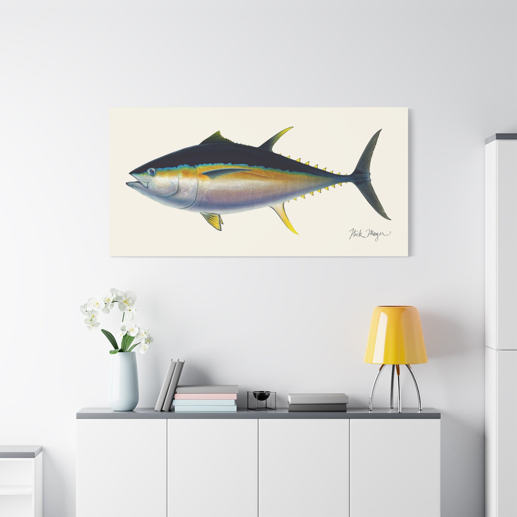 Bigeye Tuna Canvas Print