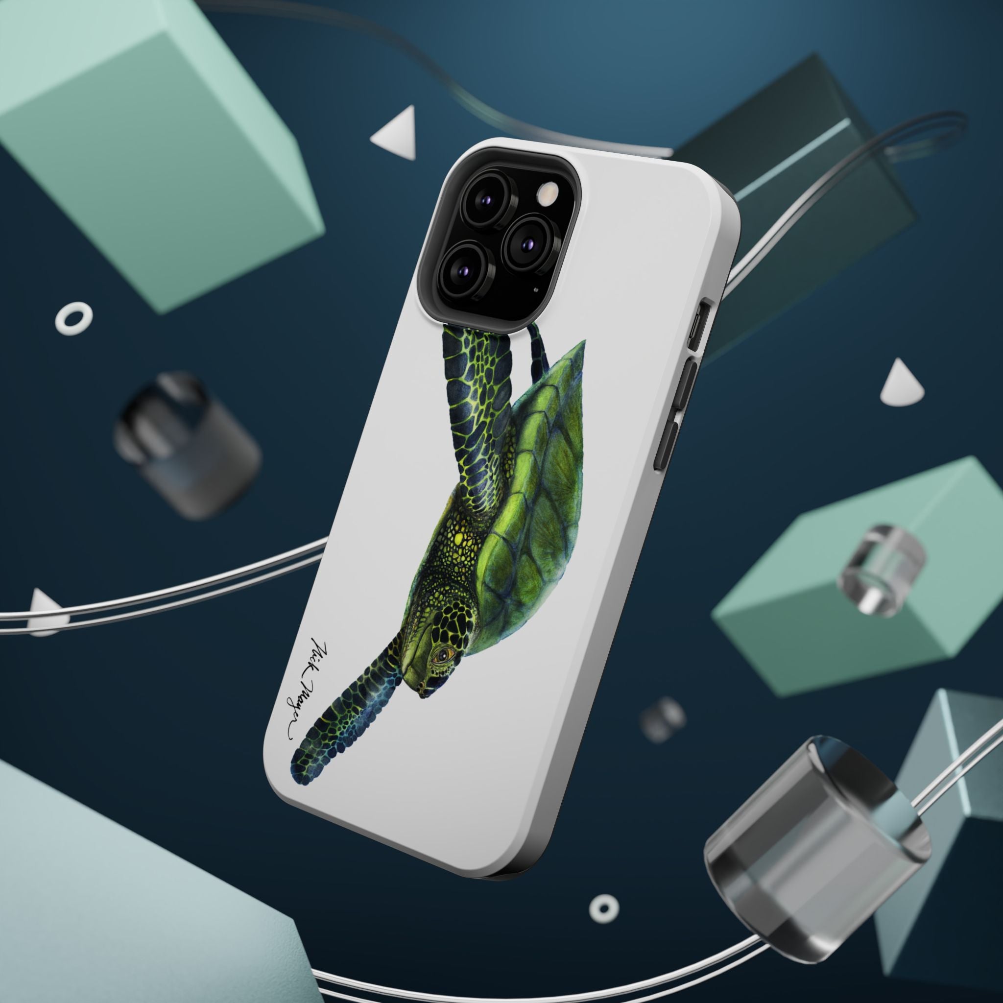 Green Sea Turtle MagSafe iPhone Case