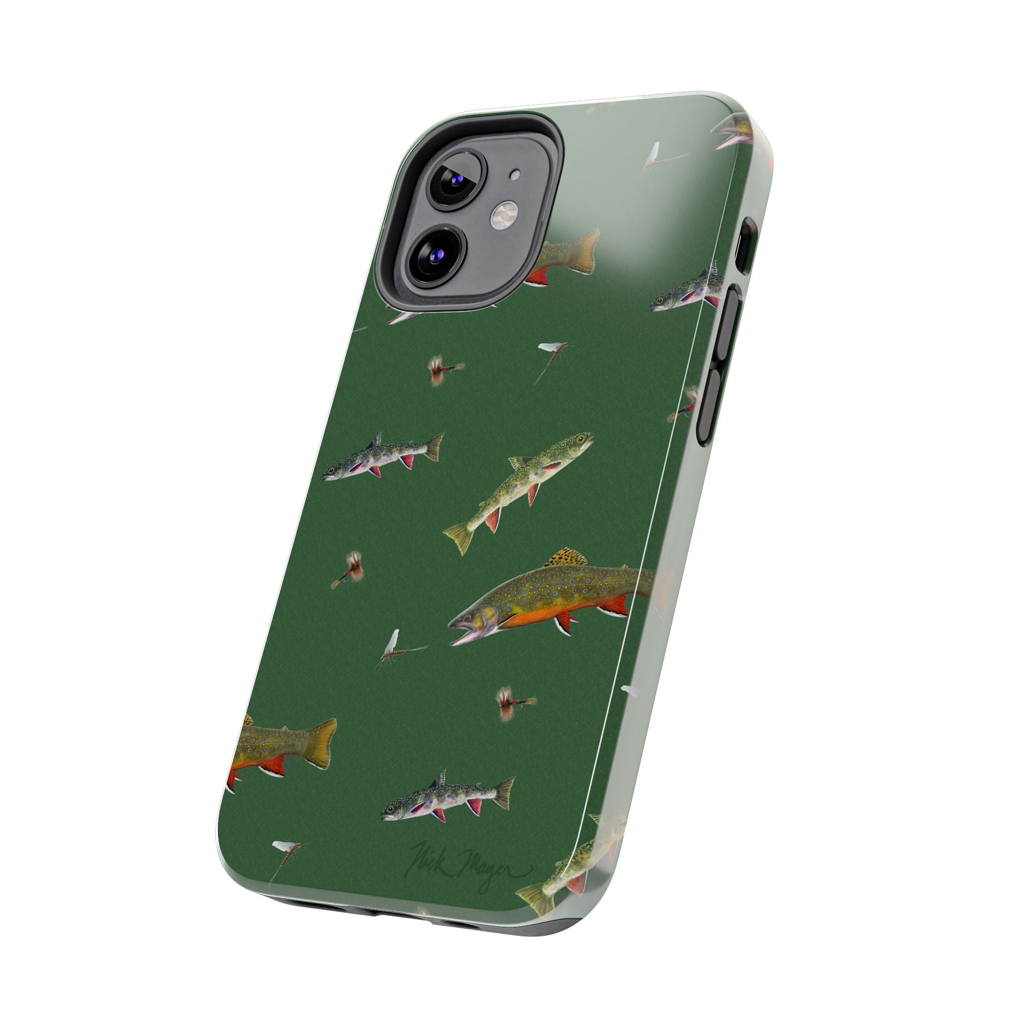 Trout and Flies Phone Case (iPhone)