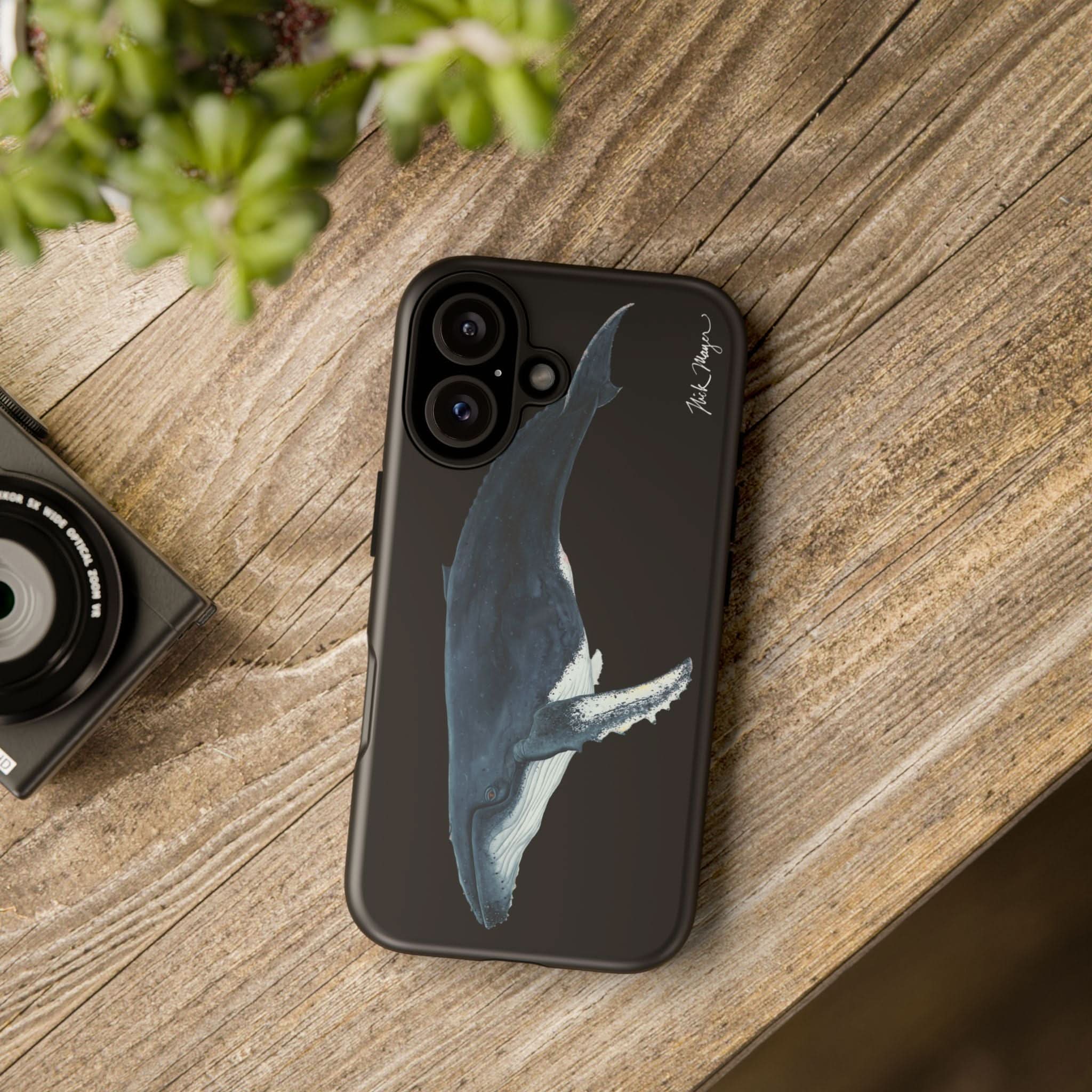 Humpback Black Phone Case (iPhone 16 & Samsung)