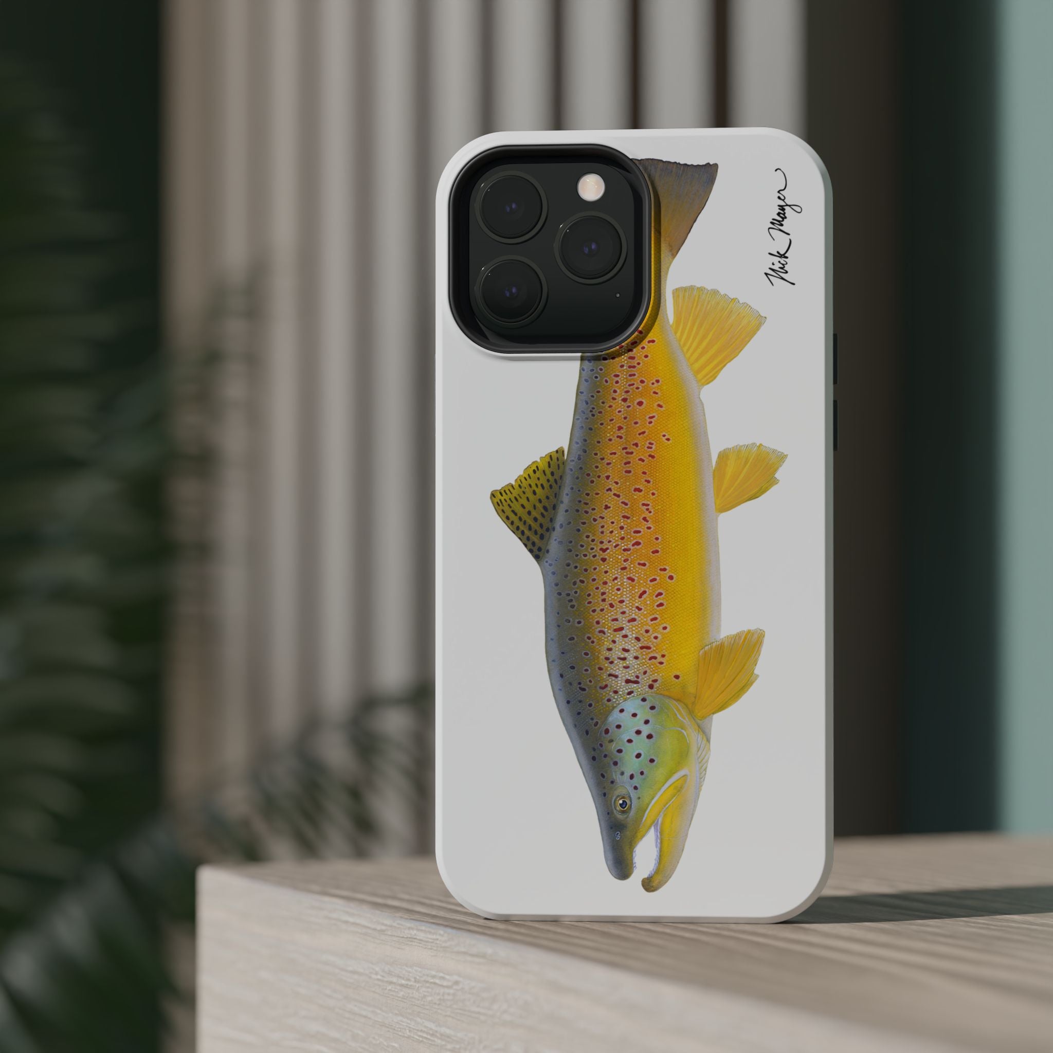 Brown Trout 3 MagSafe iPhone Case
