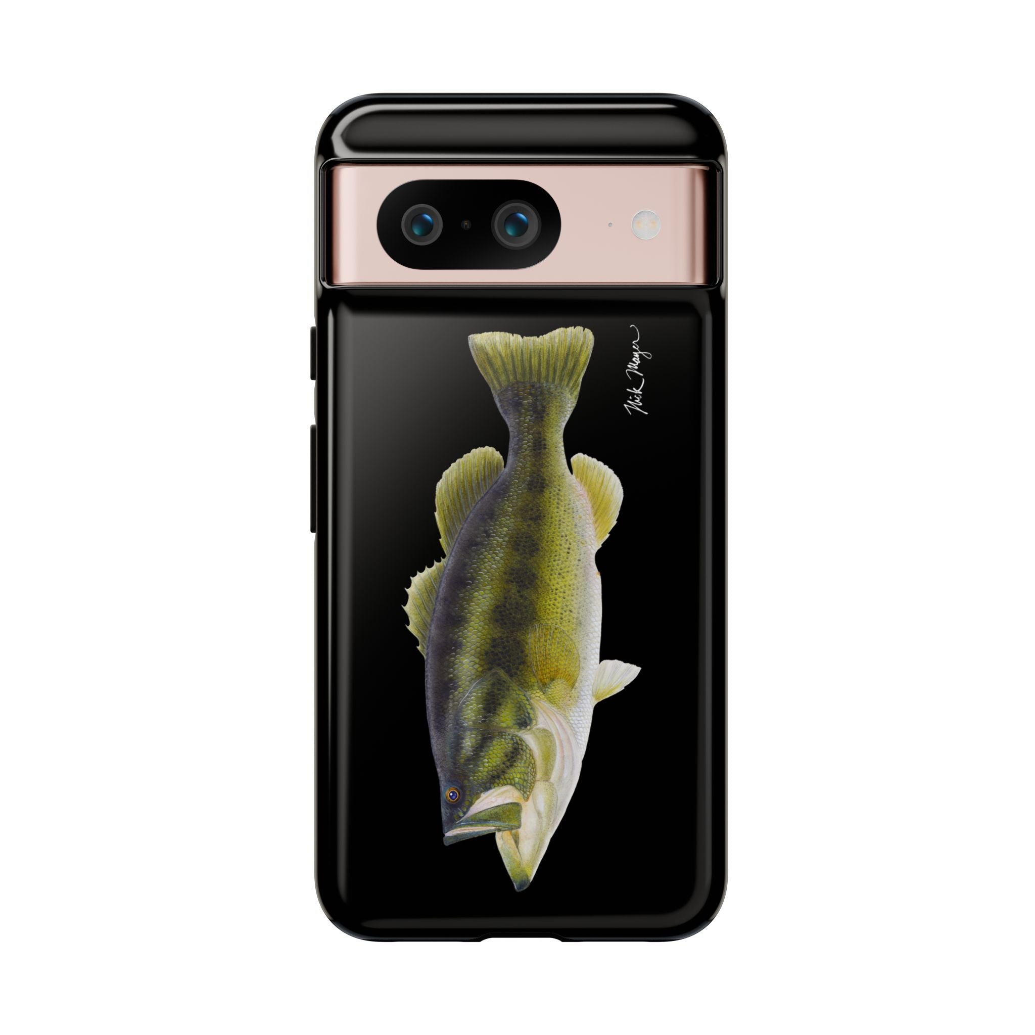 Largemouth Bass Black Phone Case (Samsung)