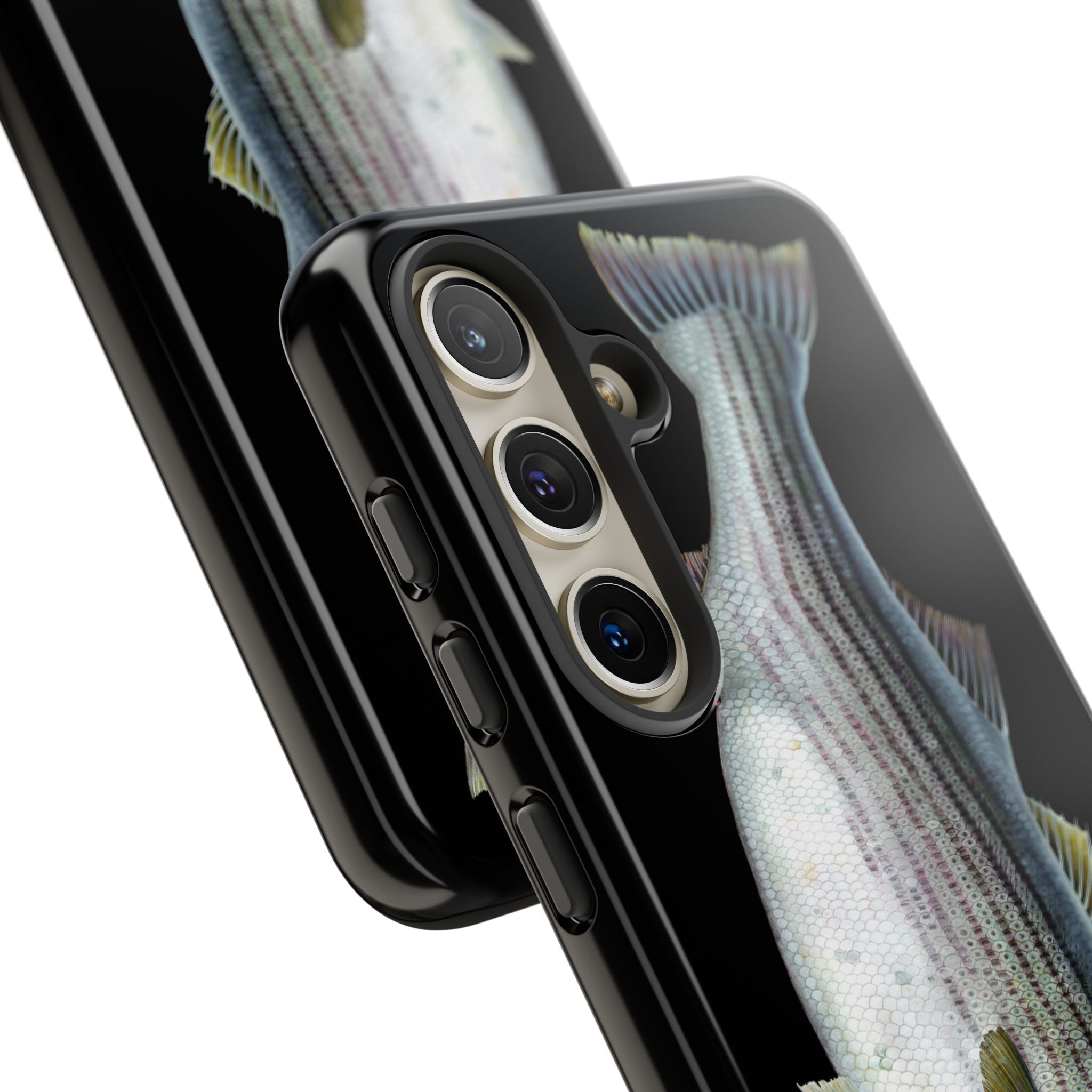 Cow Striper Phone Case (Samsung) - black