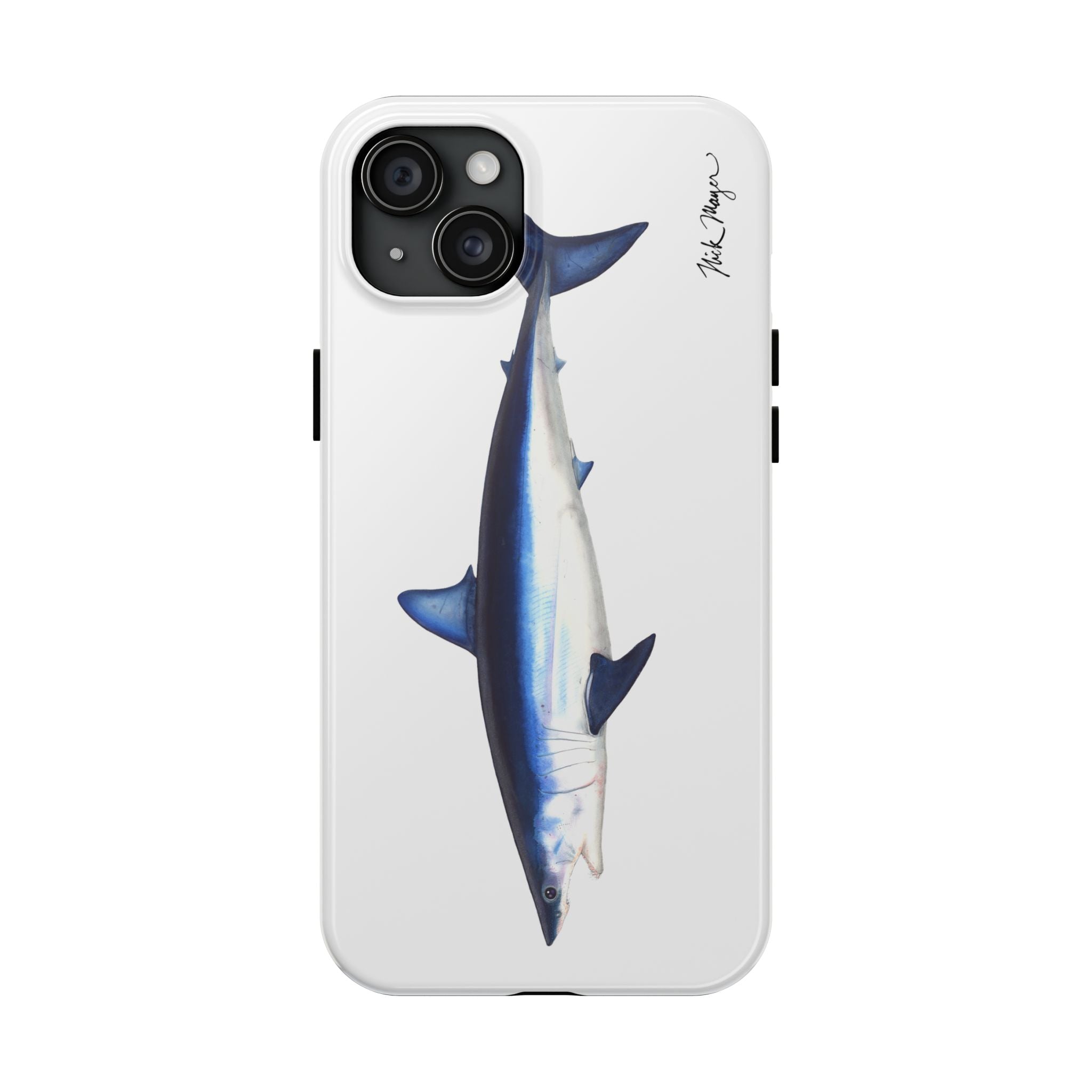 Mako Shark White Phone Case (iPhone)