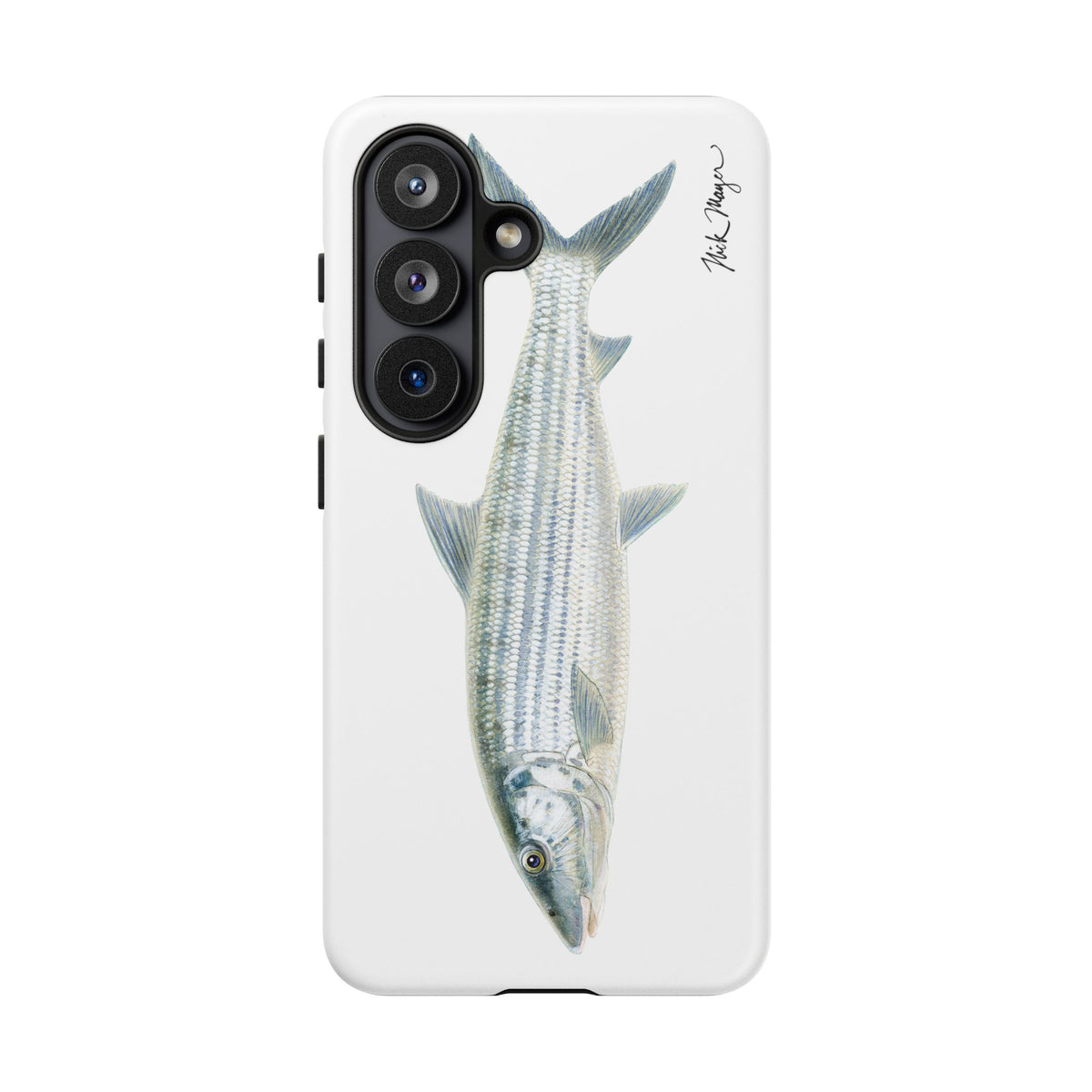 Bonefish White Phone Case (Samsung) Printify