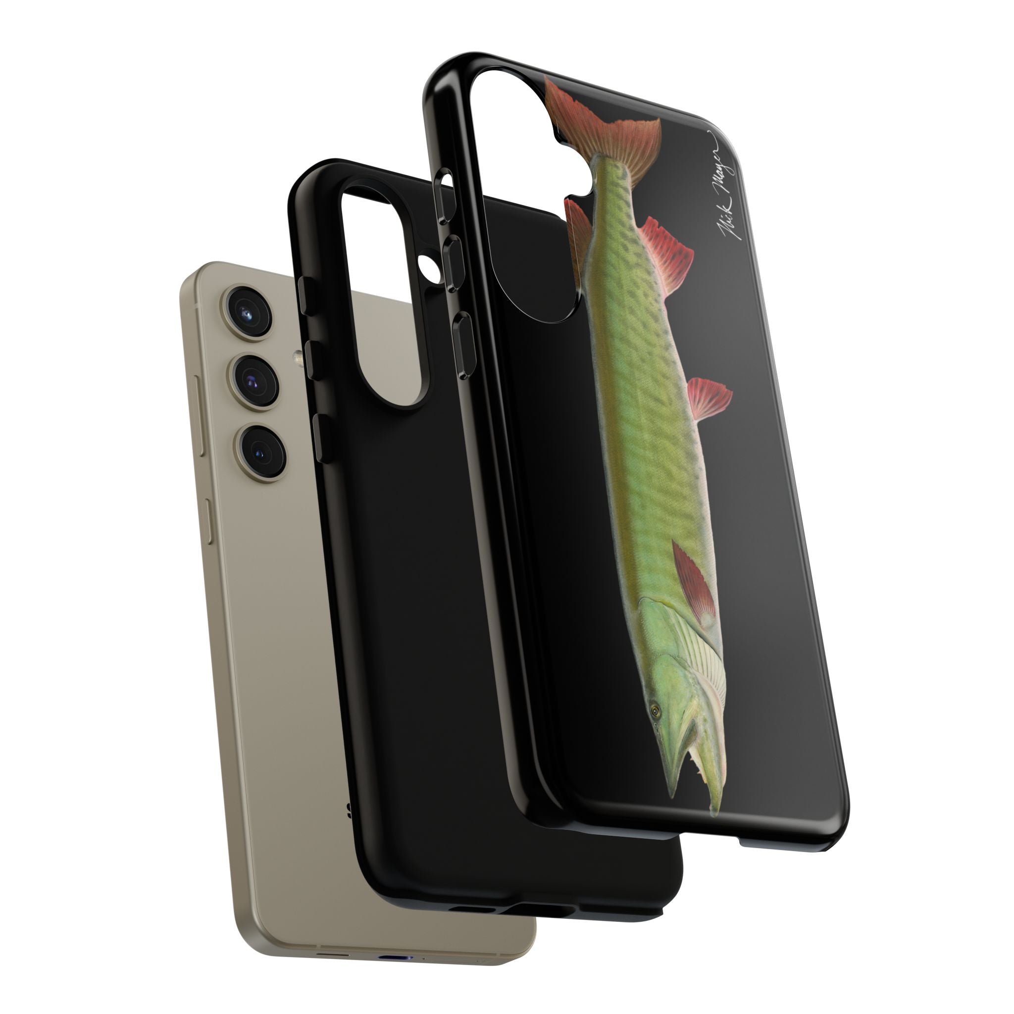 Trophy Muskie Black Phone Case (Samsung)