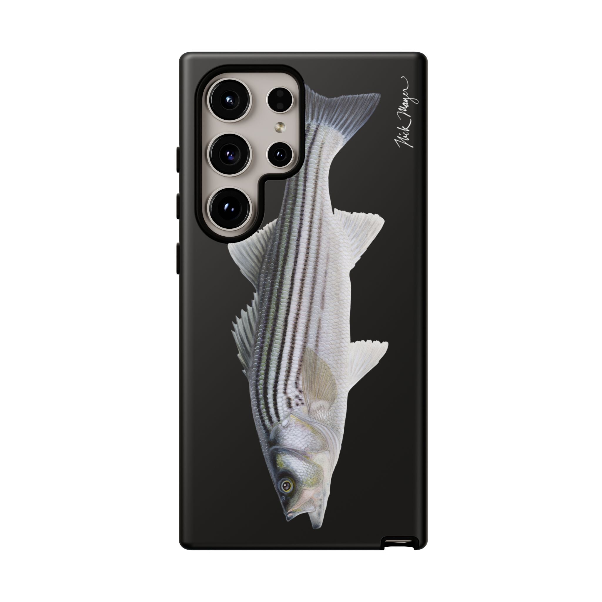 Schoolie Striper Black Phone Case (Samsung)