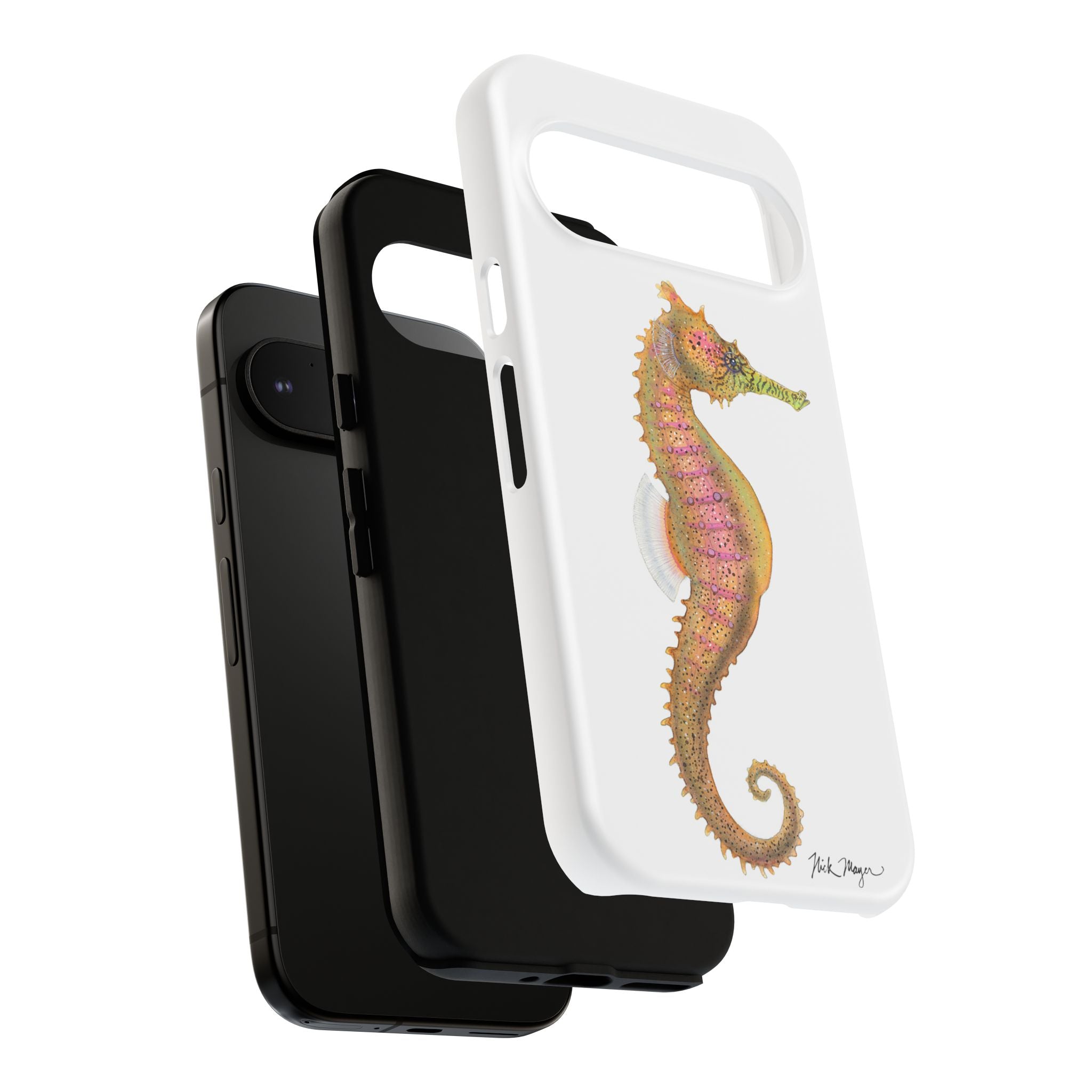 Pink Seahorse Phone Case (Samsung)
