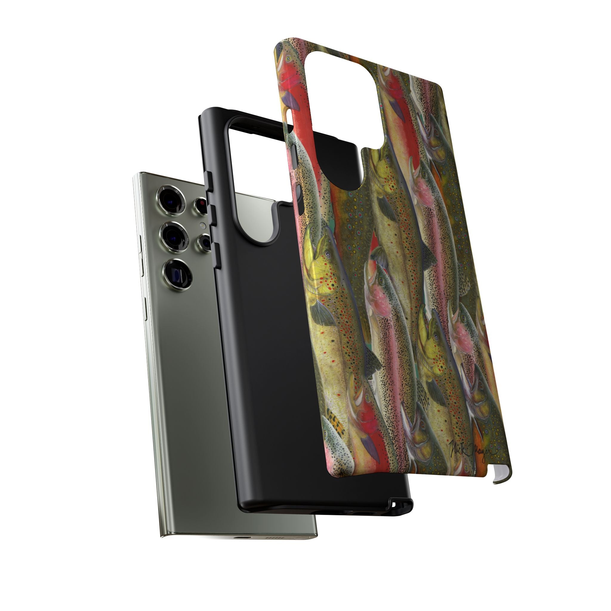 NEW Trout Angler Phone Case (Samsung) Printify