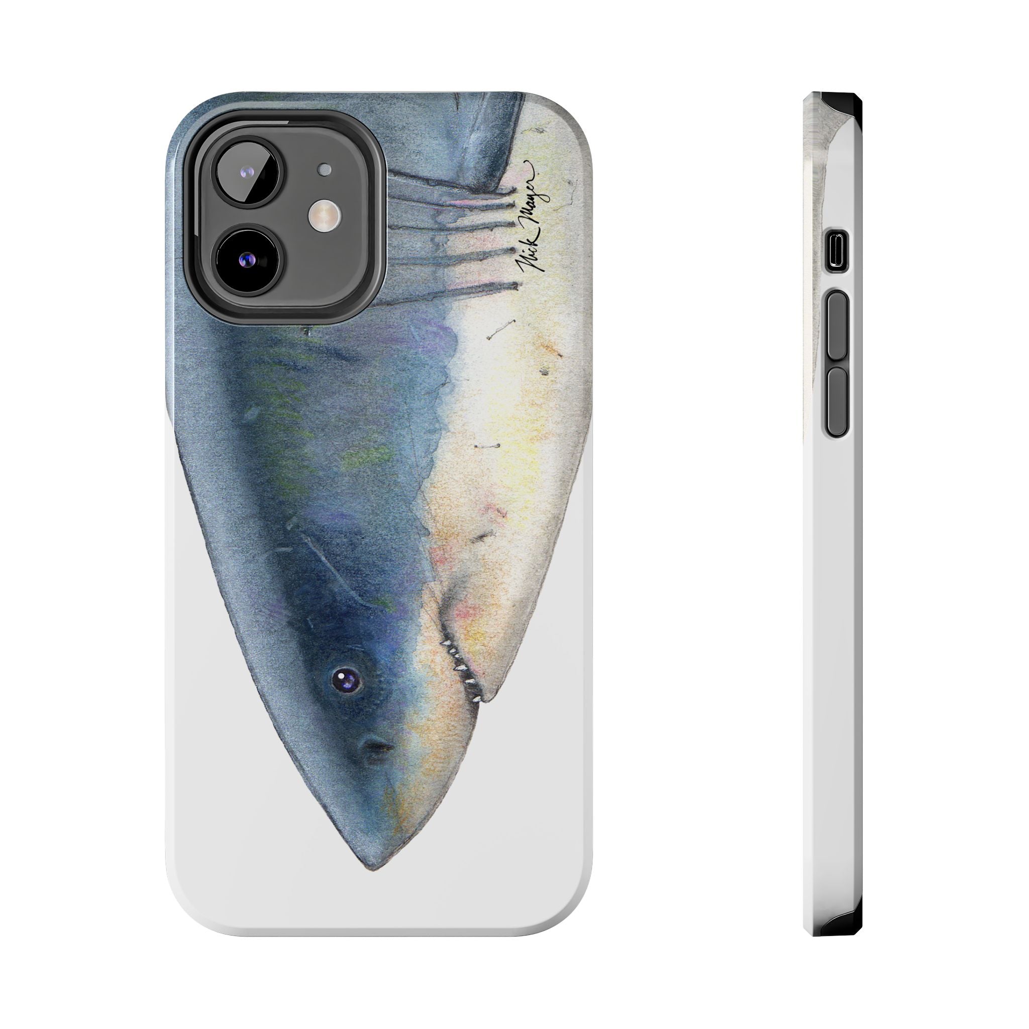 Great White Shark Face Phone Case (iPhone)