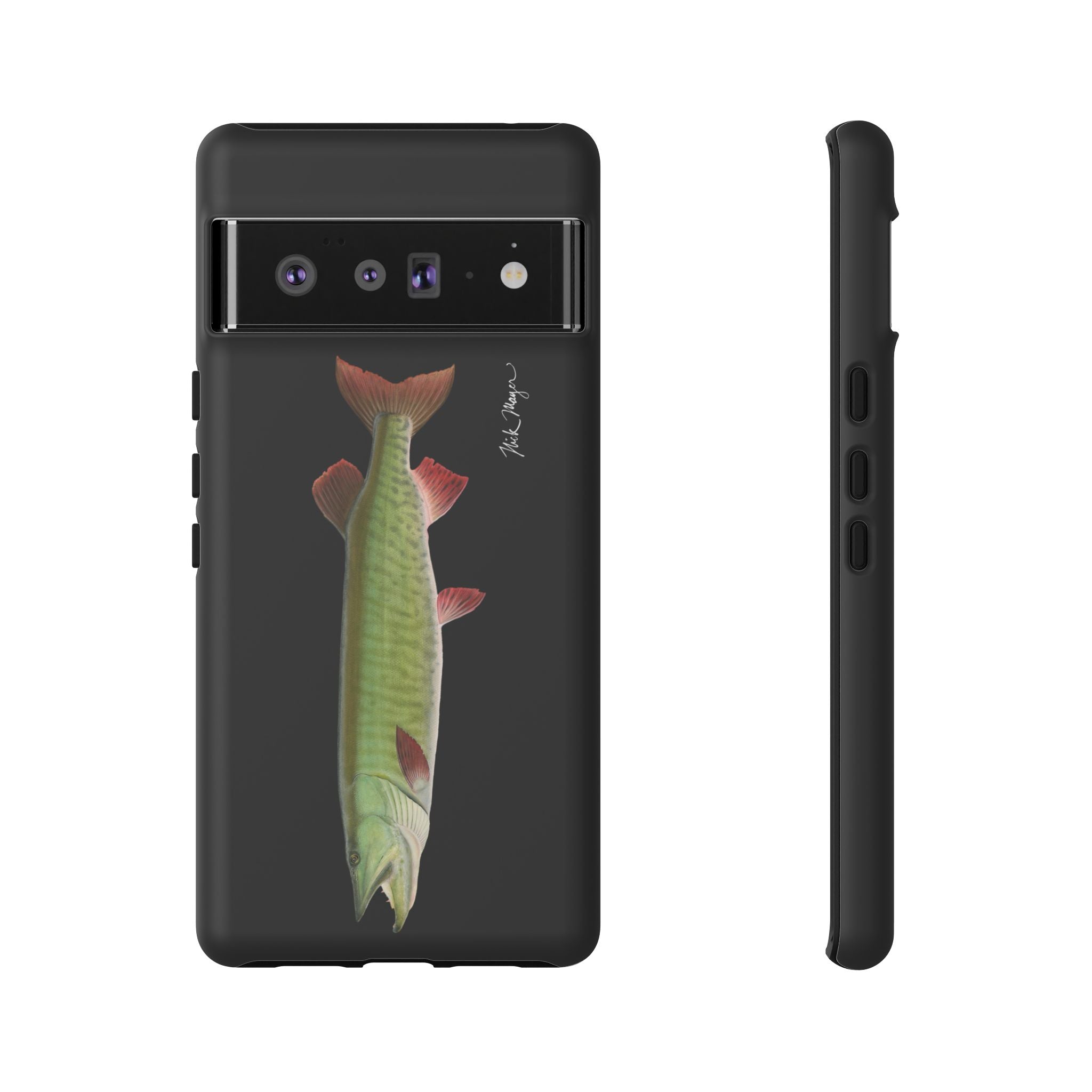 Trophy Muskie Black Phone Case (Samsung)