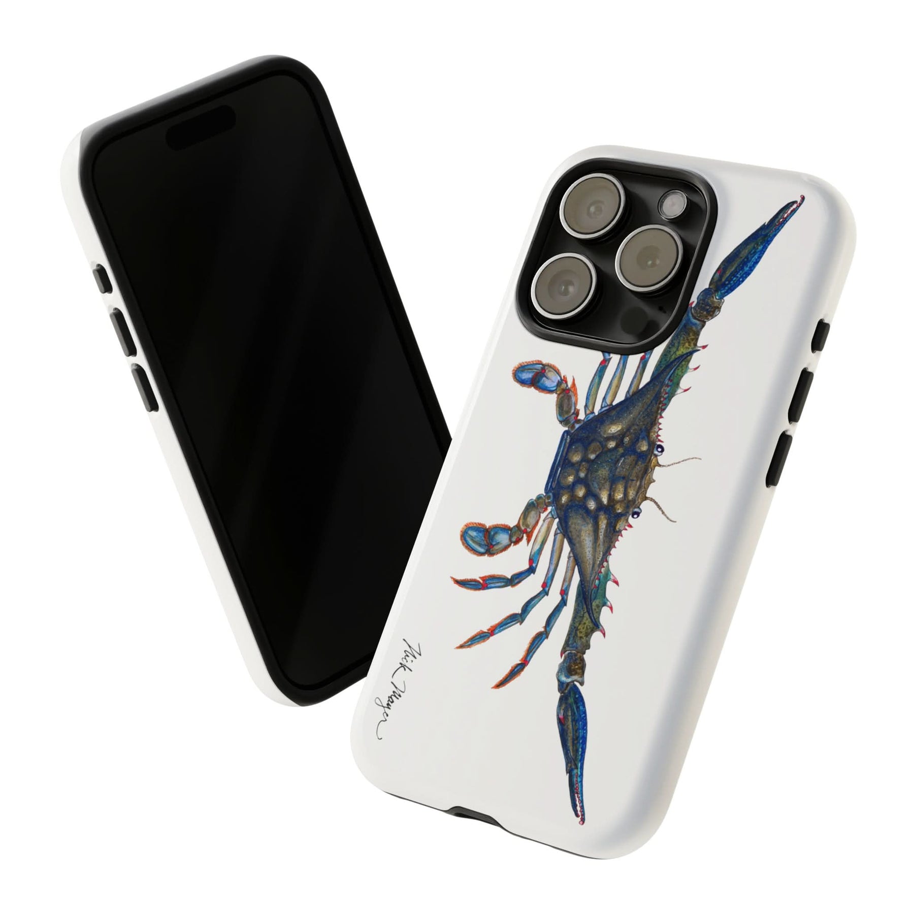 Blue Crab iPhone 15 Case