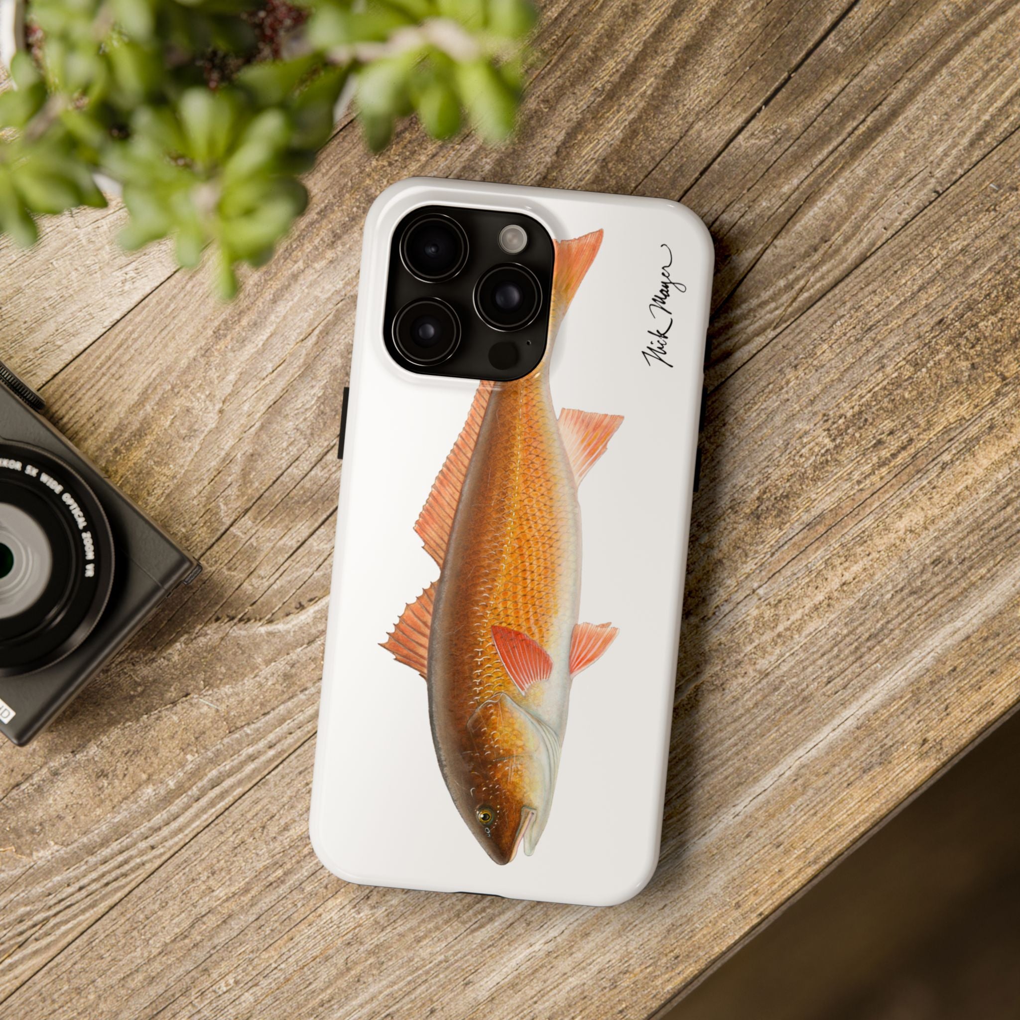 Redfish White Phone Case (iPhone)