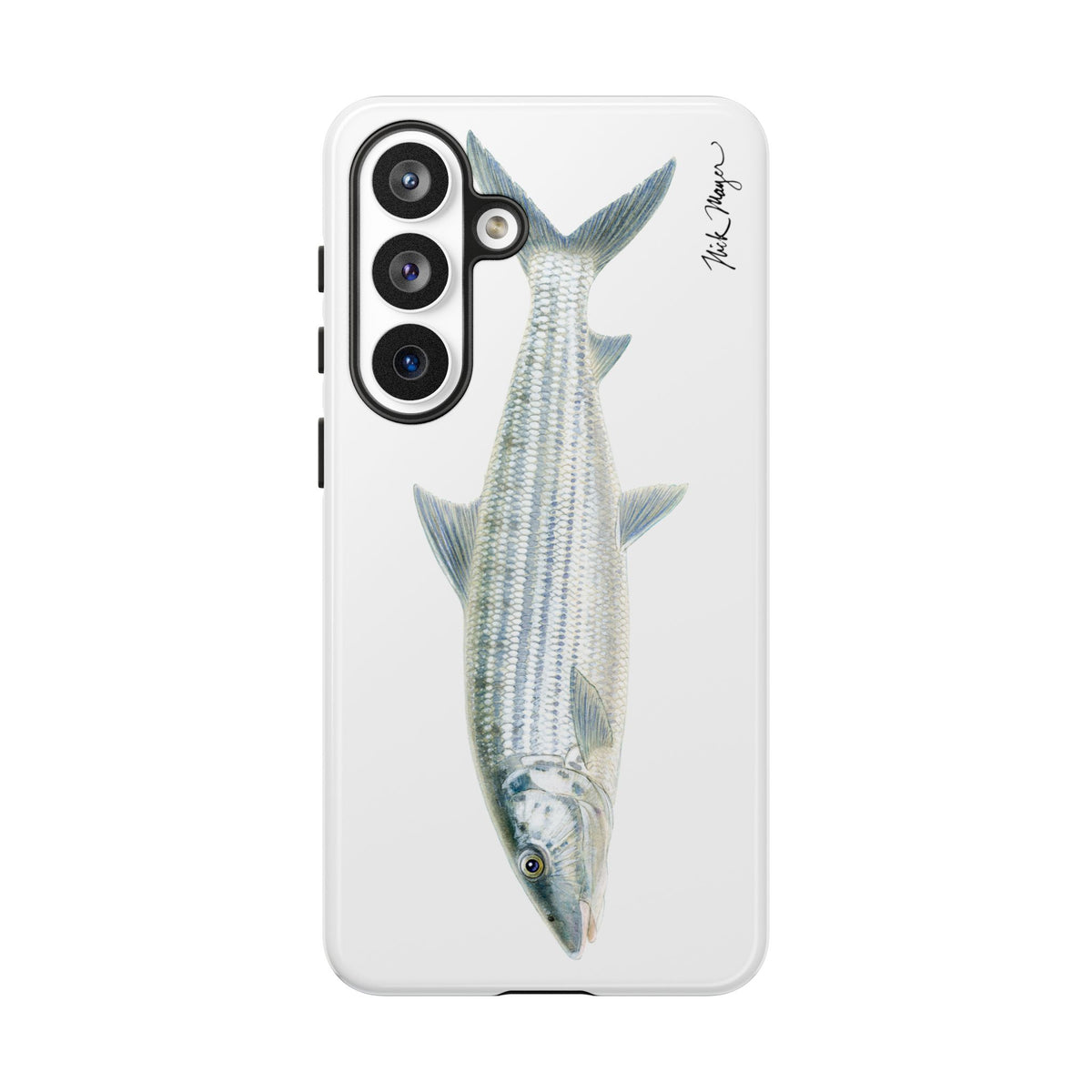 Bonefish White Phone Case (Samsung) Printify