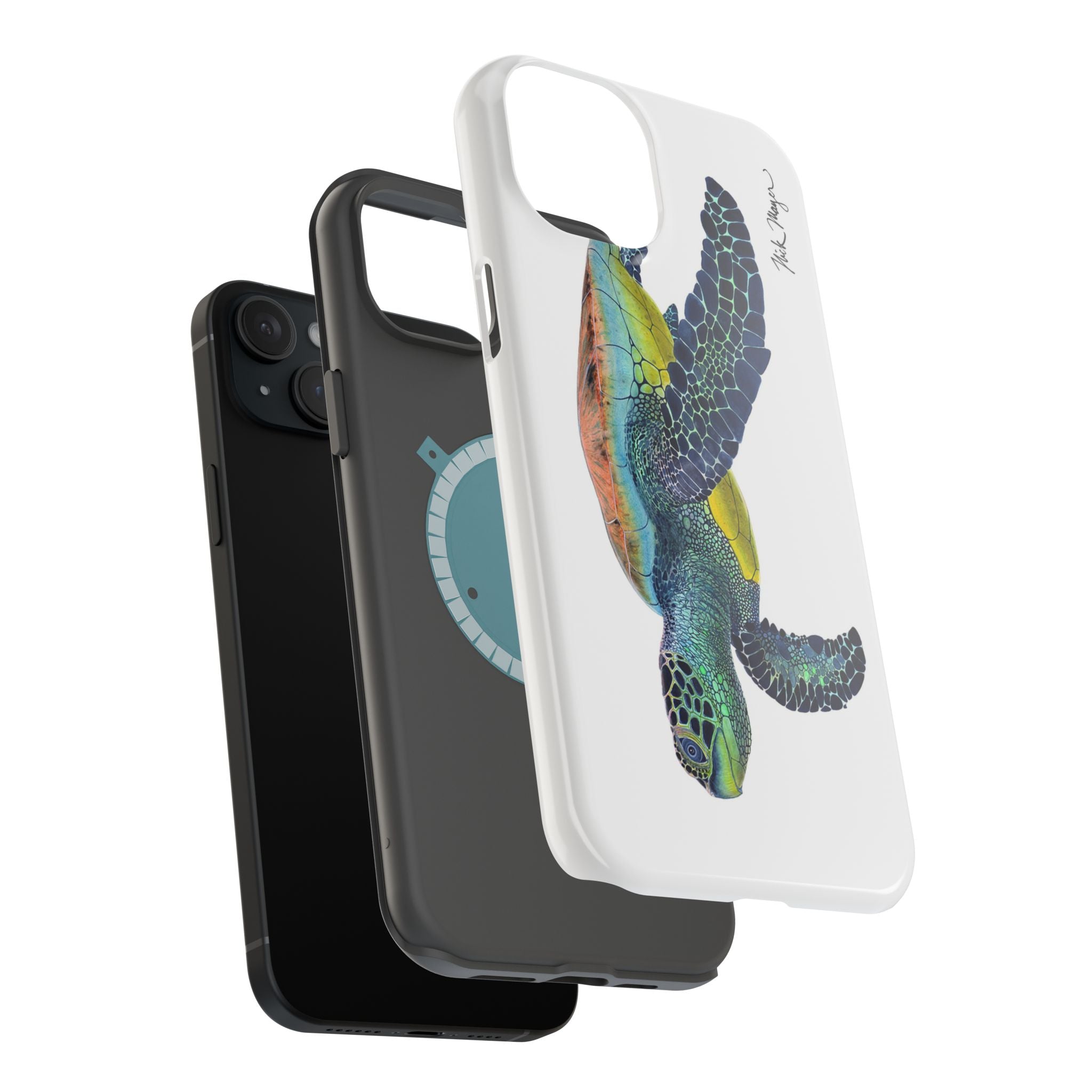 Green Sea Turtle II MagSafe iPhone Case