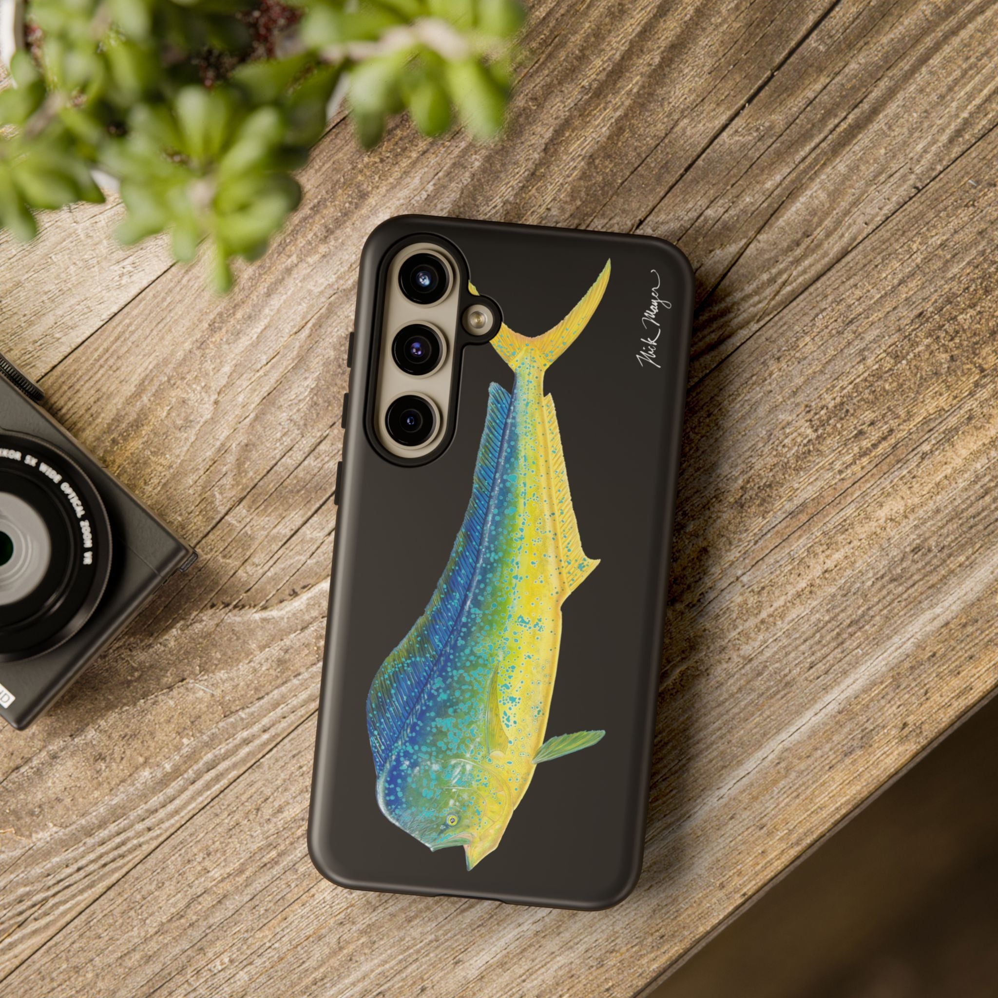 Bull Mahi Black Phone Case (Samsung)