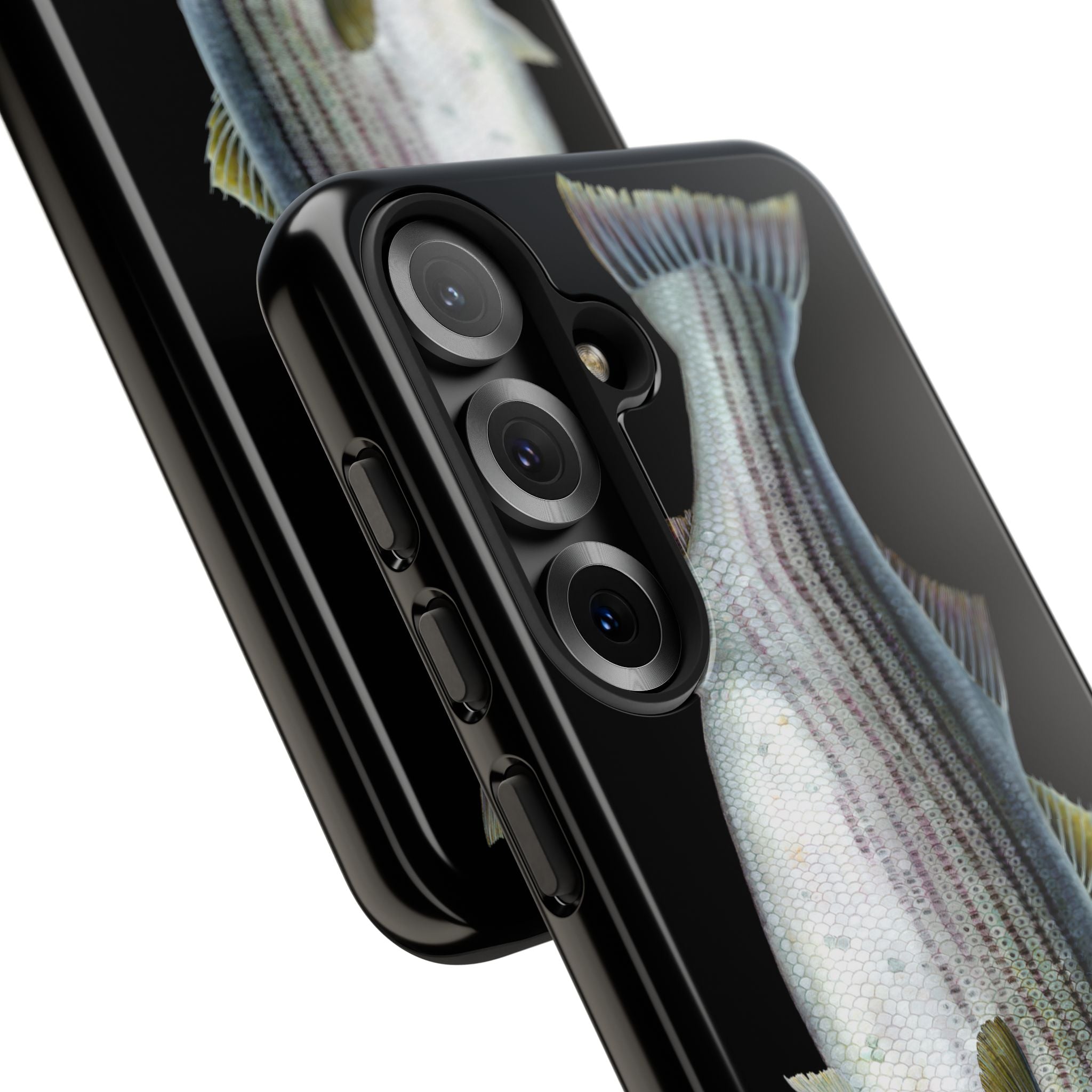 Cow Striper Phone Case (Samsung) - black