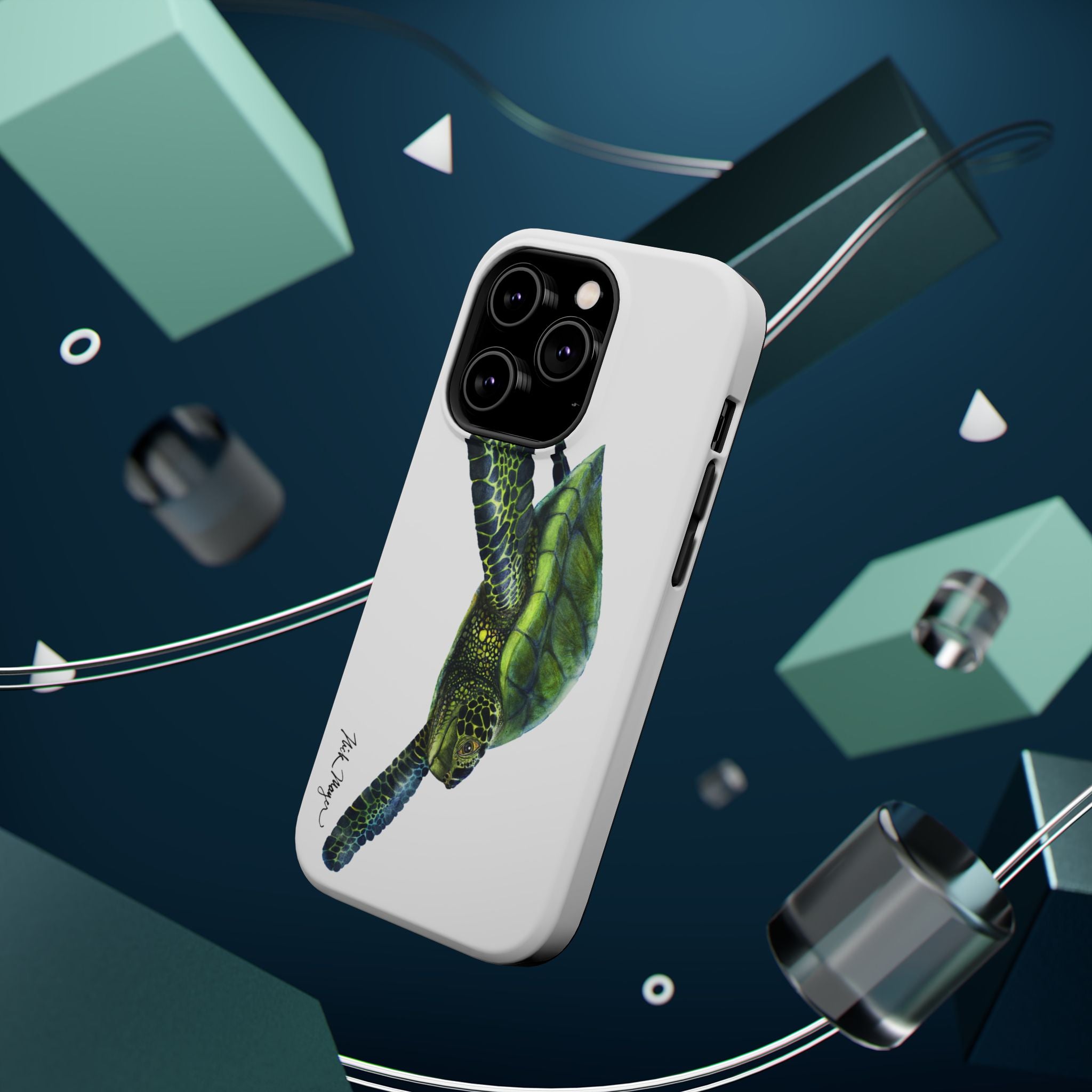 Green Sea Turtle MagSafe iPhone Case
